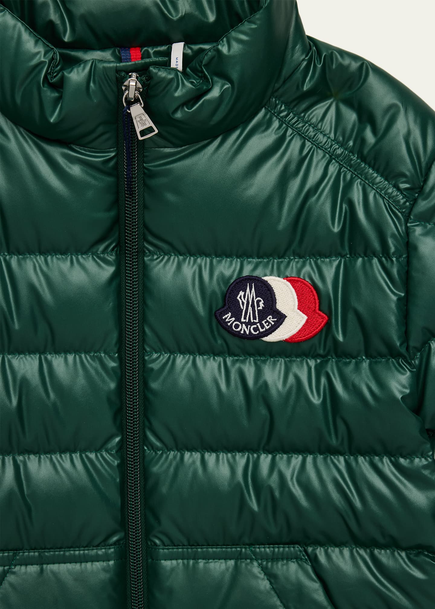 Moncler Boy's Bengi Down Jacket, Size 8-10 - Bergdorf Goodman