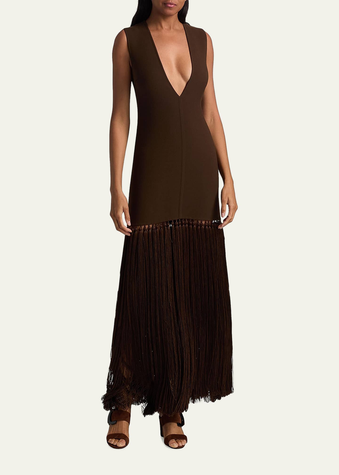 maxi dress high neck Thats So Fetch | Arabelle High Neck Satin Maxi Dress | red