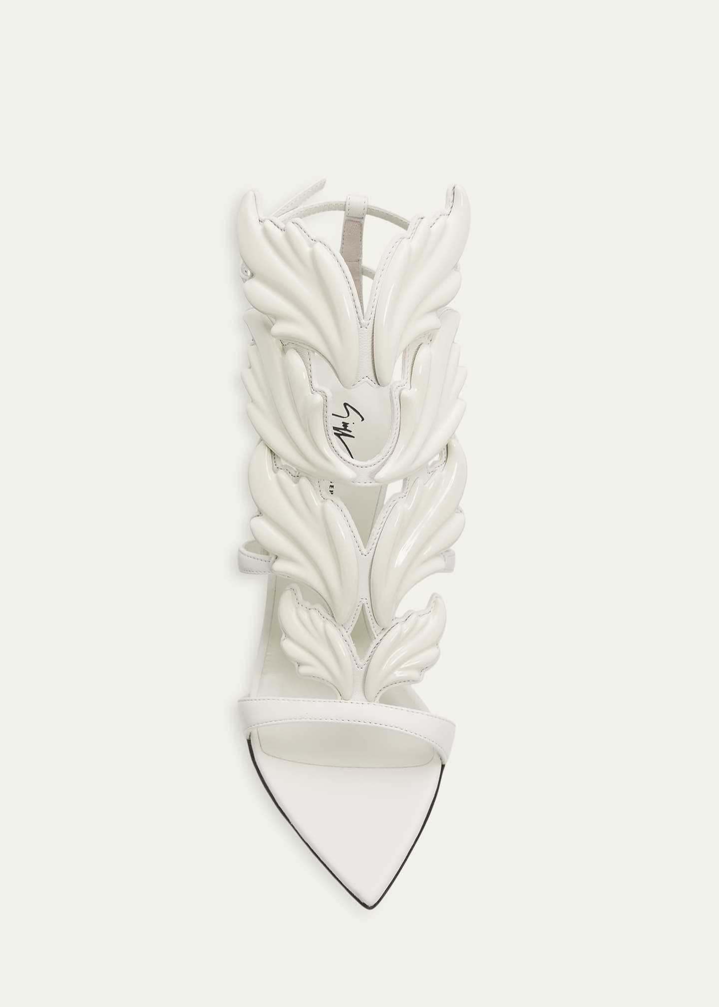 Giuseppe Zanotti 105mm New Cruel Leather Sandals - Bergdorf Goodman