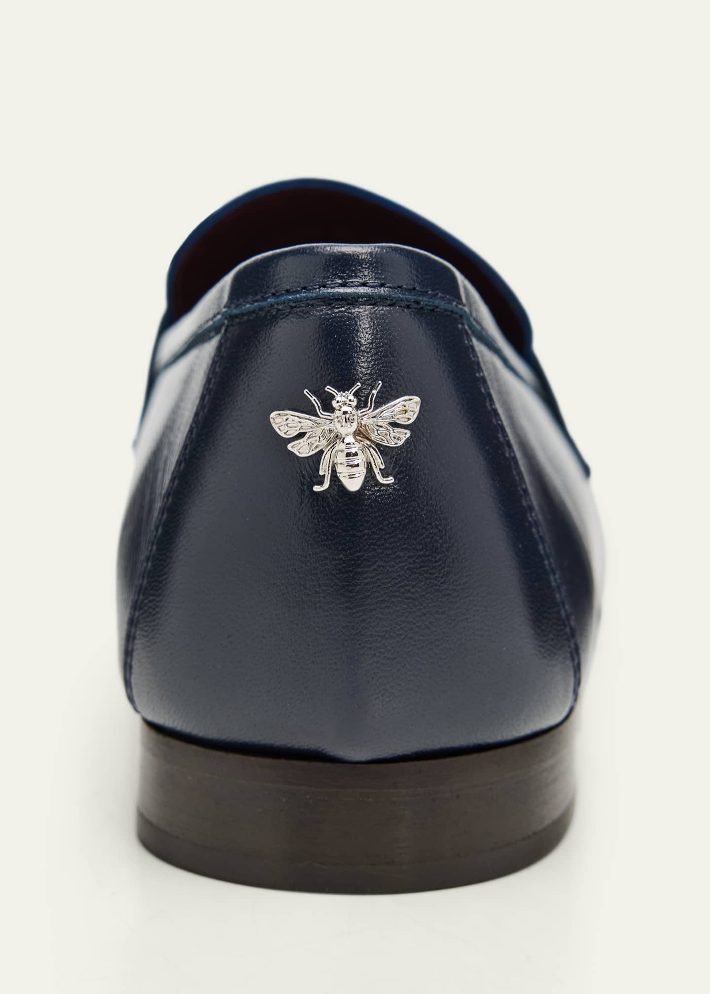 Bougeotte Leather Penny Loafers - Bergdorf Goodman
