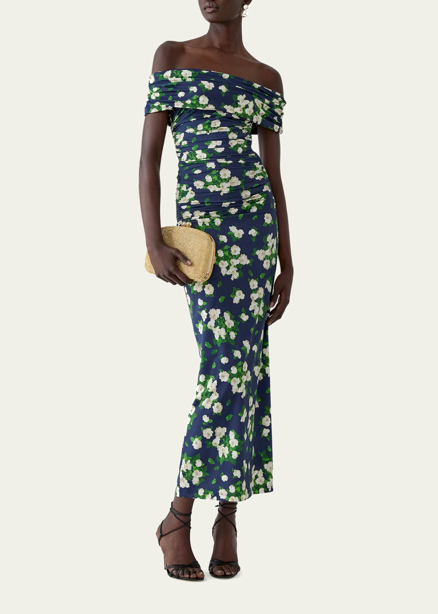 off the shoulder jersey maxi dress Matte Jersey Off Shoulder Maxi Dress
