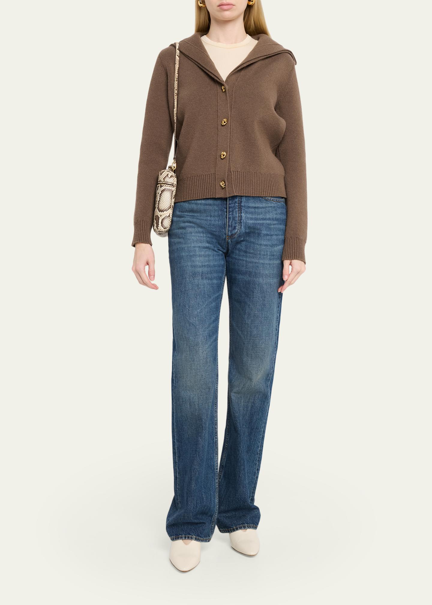 Bottega Veneta Bang Bang Python Top-Handle Bag - Bergdorf Goodman