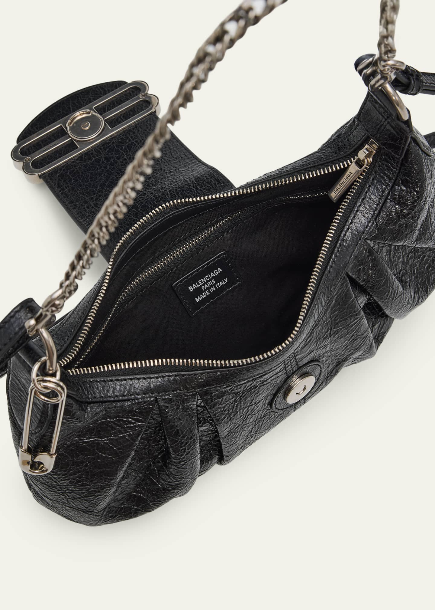 Balenciaga Pamela Small Arena Leather Shoulder Bag - Bergdorf Goodman