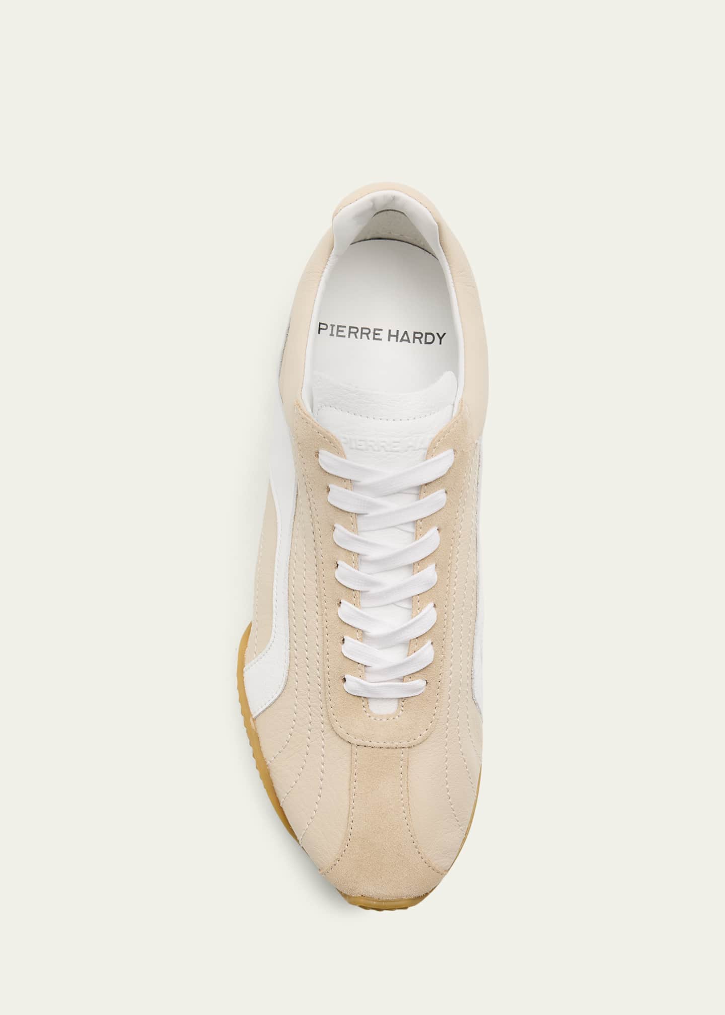 Pierre Hardy Jump Mixed Leather Sneakers - Bergdorf Goodman