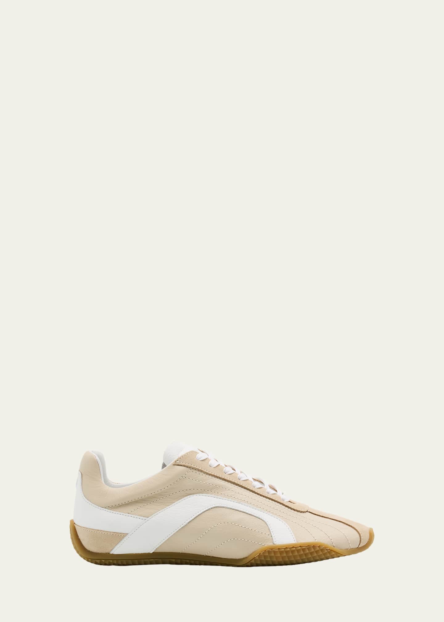 Pierre Hardy Jump Mixed Leather Sneakers - Bergdorf Goodman