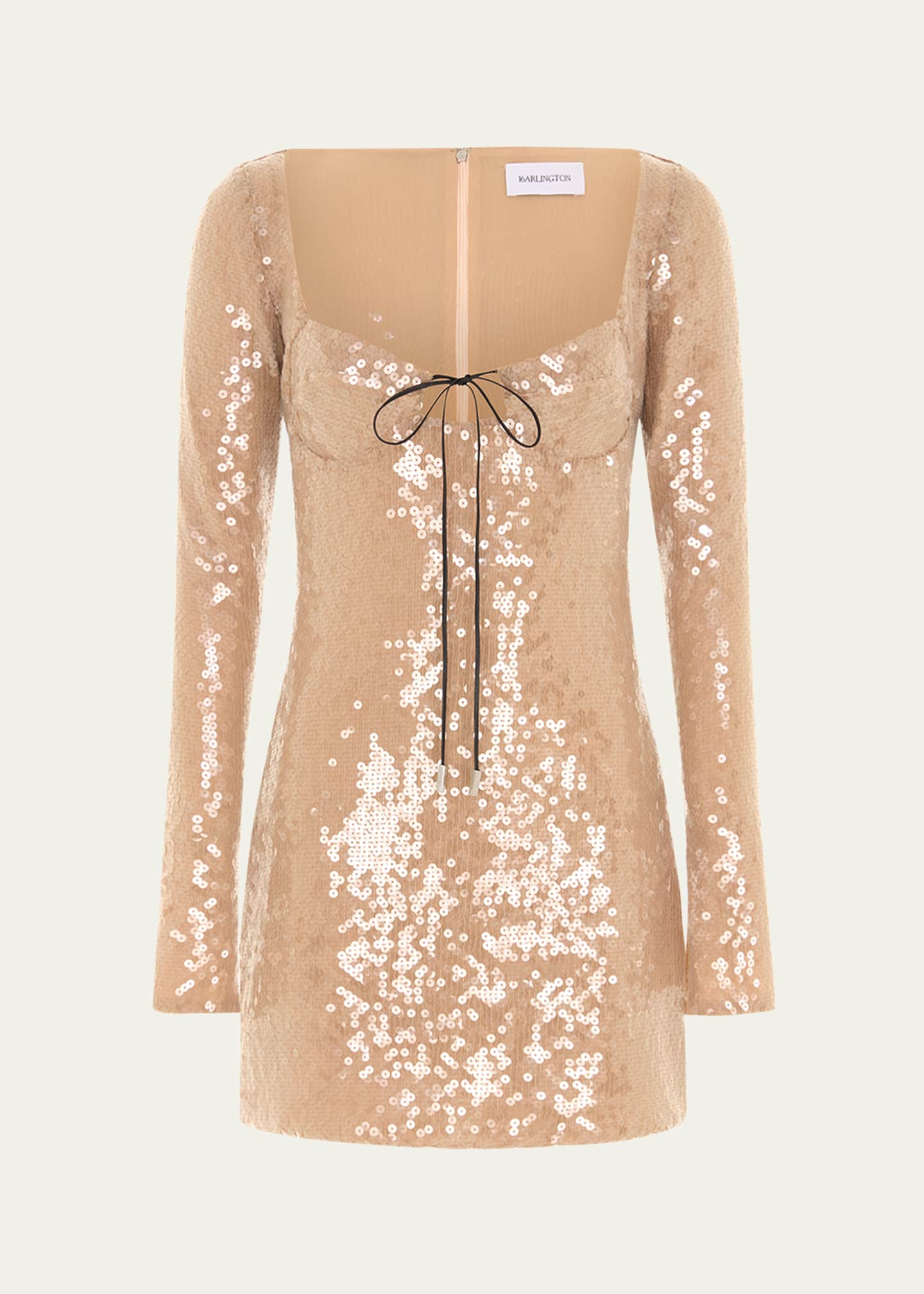 16arlington sequin mini dress 16ARLINGTON Franca Sequined Mini Dress, ANIMAL, Women's, 12,