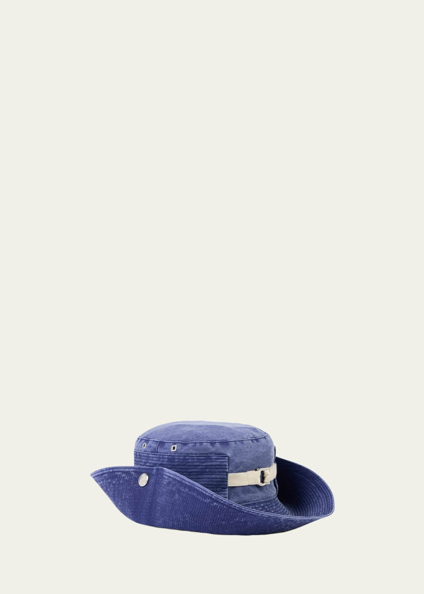 Jacquemus Men's The De-Nimes Denim Bucket Hat - Bergdorf Goodman