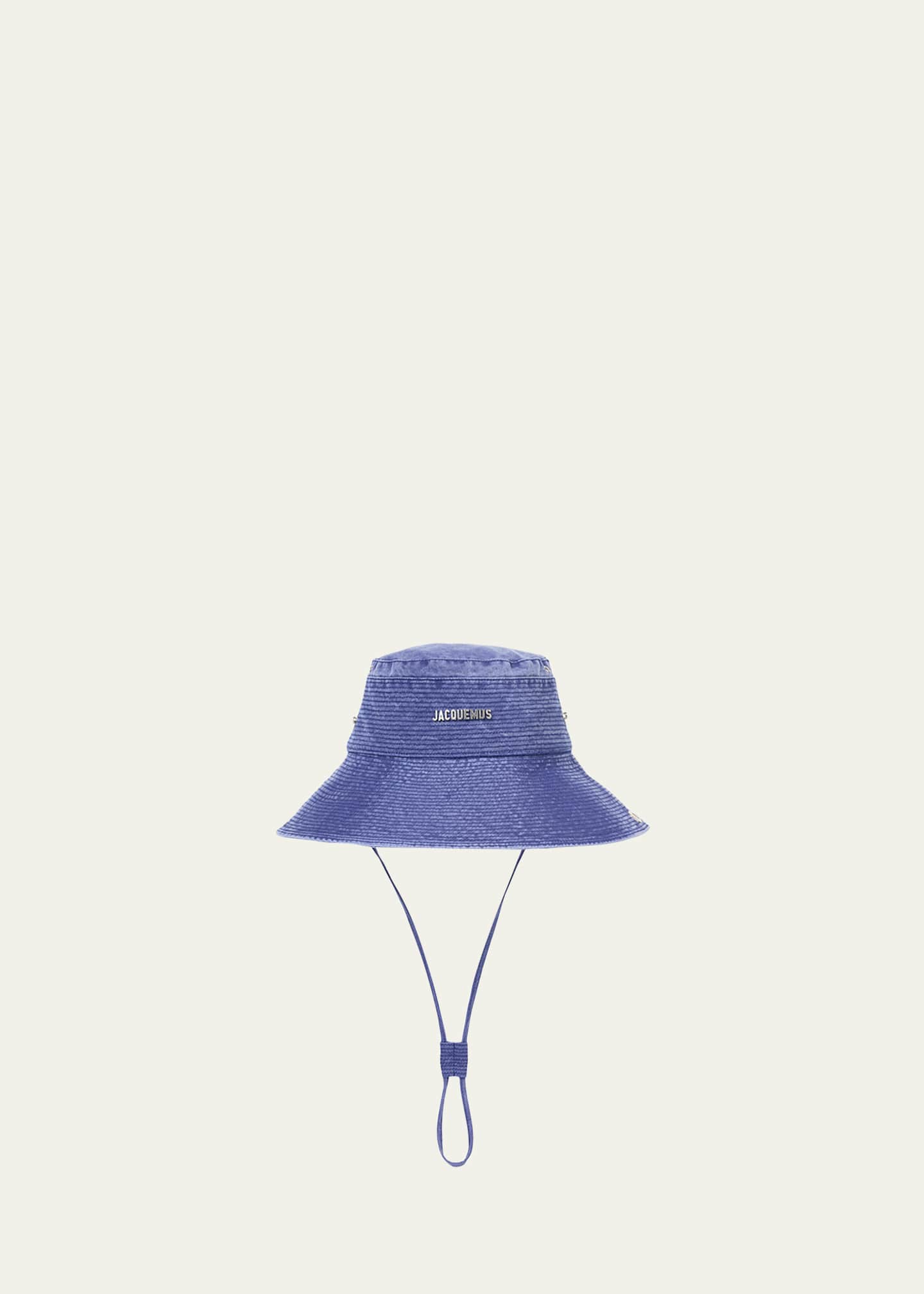 Jacquemus Men's The De-Nimes Denim Bucket Hat - Bergdorf Goodman
