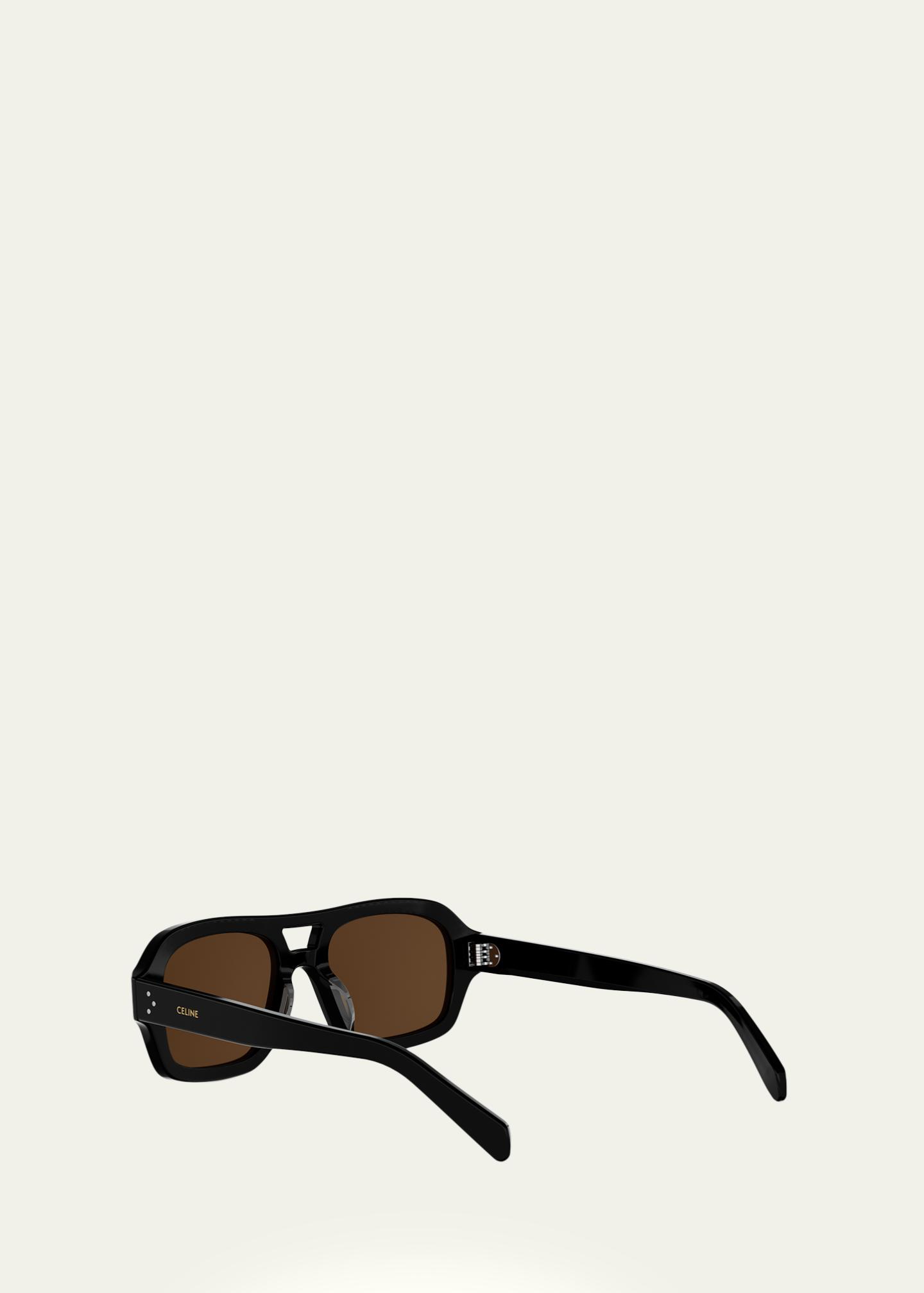 CELINE 3 Dots Naviagator Acetate Sunglasses - Bergdorf Goodman
