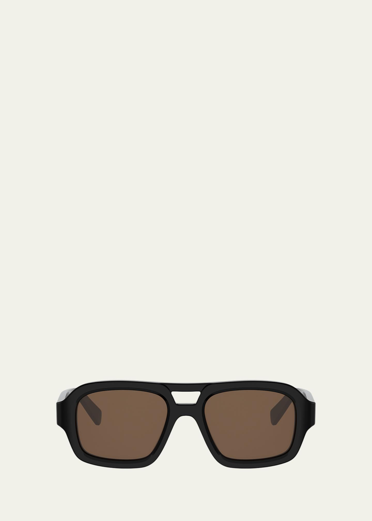 CELINE Grey Acetate Sunglasses CELINE CL40187I 25A White Cat Eye Sunglasses With Grey  main image 2