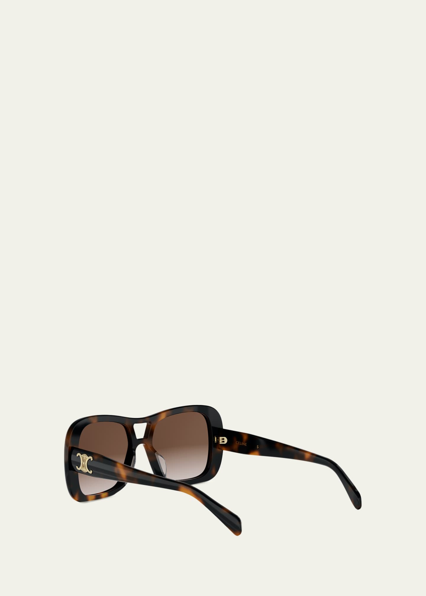 Celine Triomphe 18 Navigator Acetate Sunglasses - Bergdorf Goodman