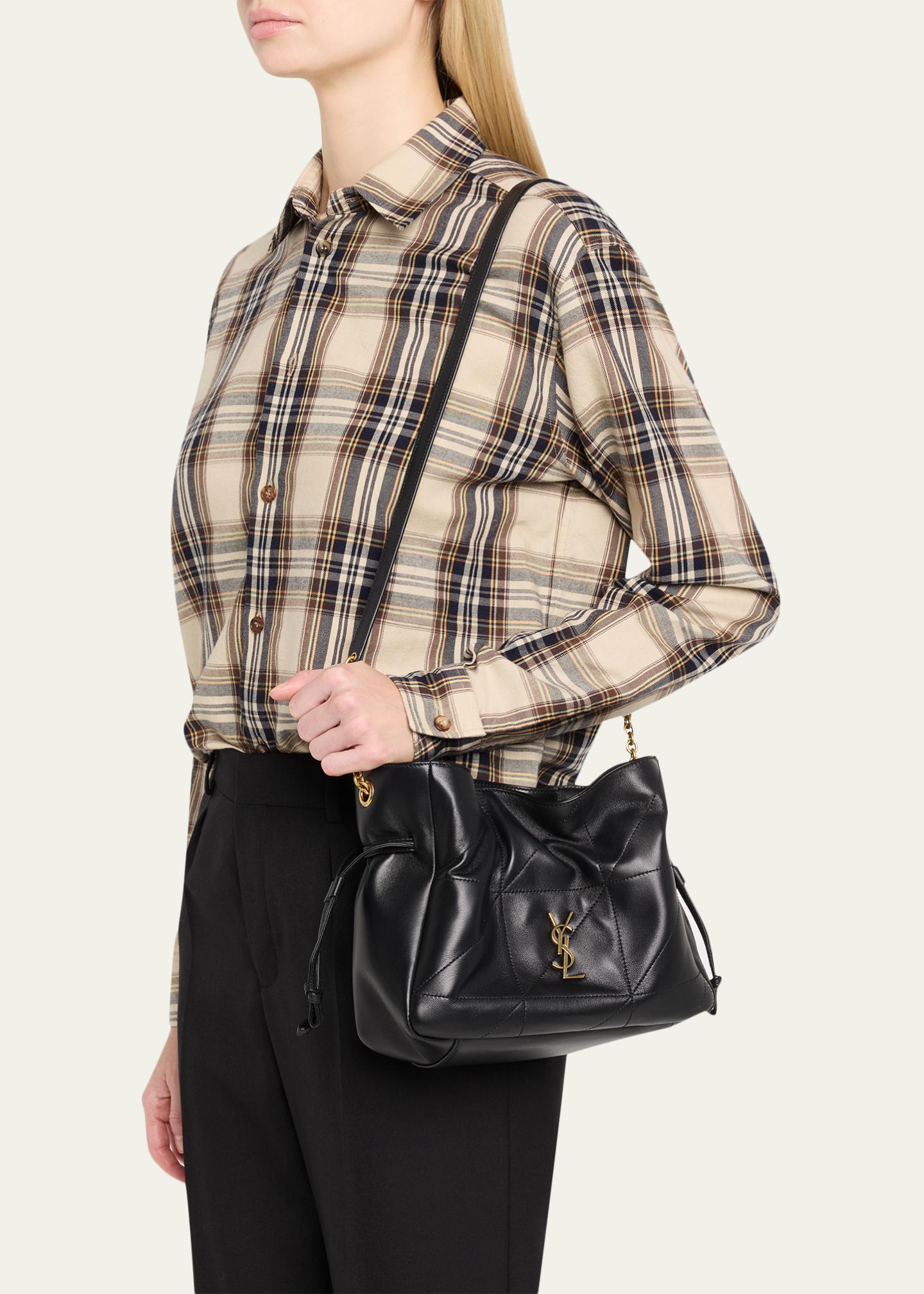 Saint Laurent Jamie Mini YSL Quilted Leather Shoulder Bag - Bergdorf ...