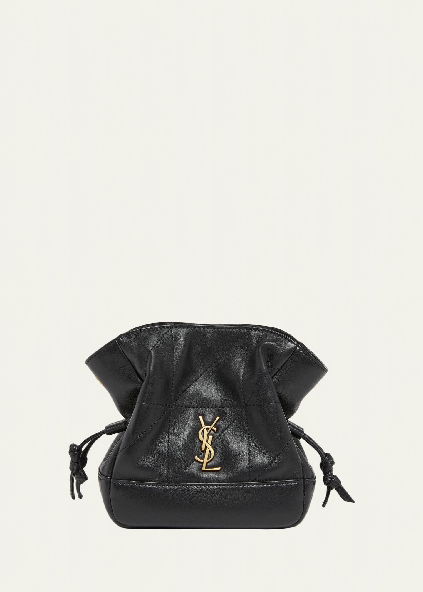 Saint Laurent Jamie Mini YSL Quilted Leather Shoulder Bag - Bergdorf ...