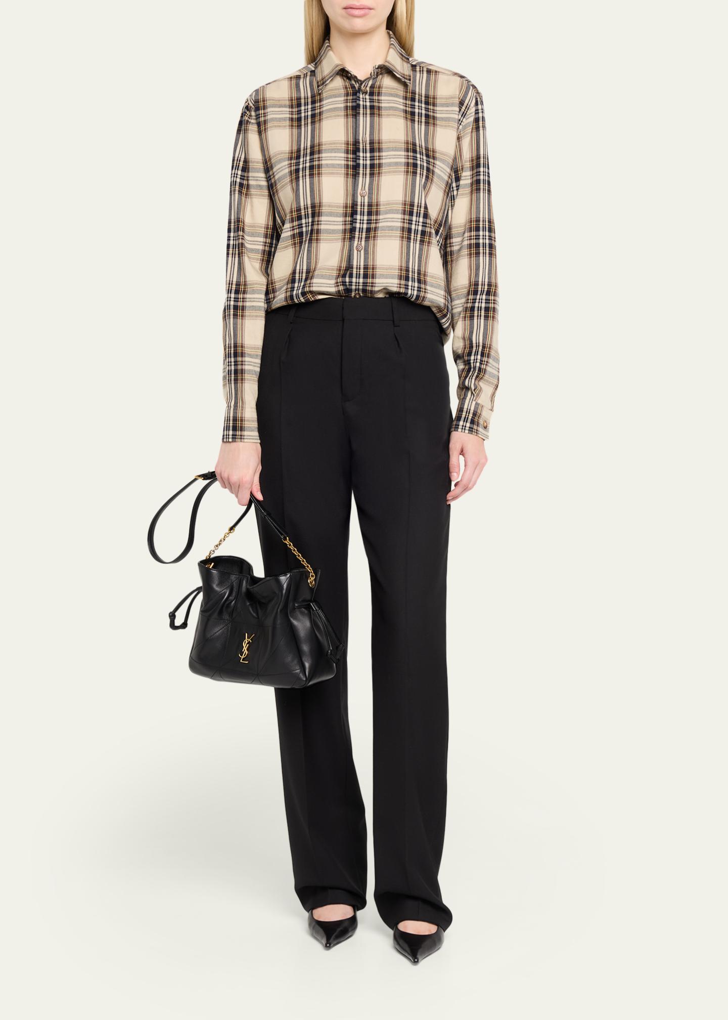 Saint Laurent Jamie Mini YSL Quilted Leather Shoulder Bag - Bergdorf ...