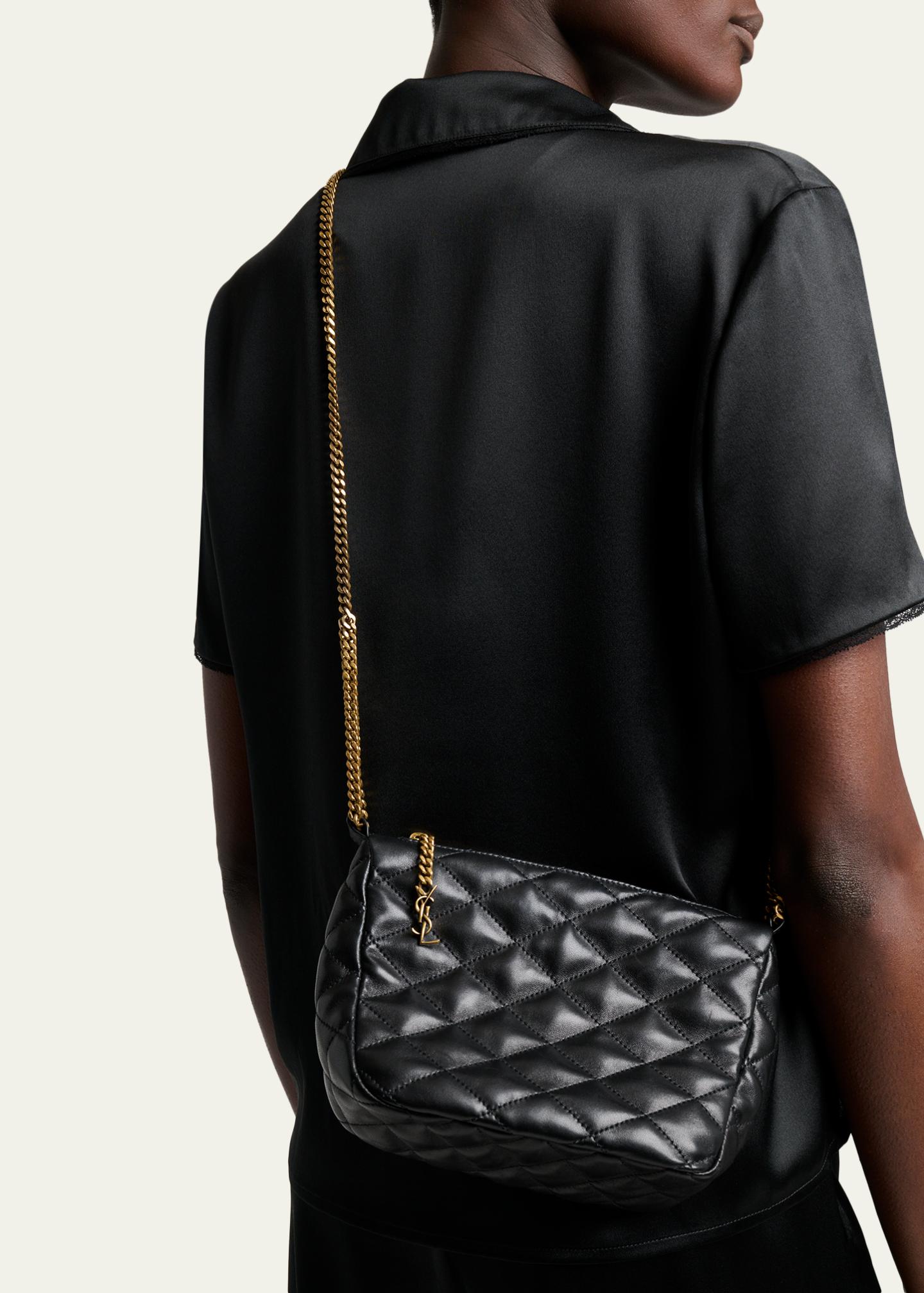 Saint Laurent Cassandre YSL Quilted Leather Shoulder Bag