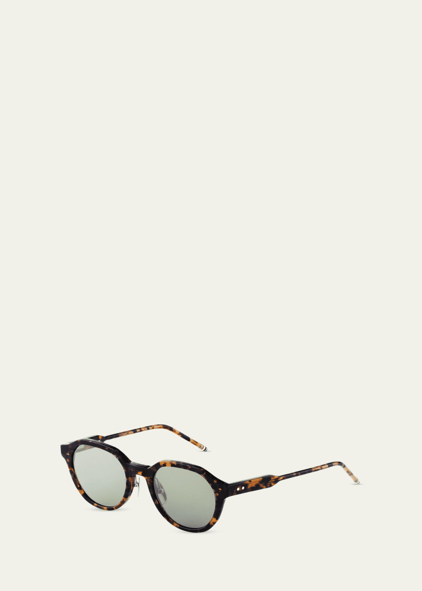 Thom Browne Men's Acetate and Titanium Oval Sunglasses - Bergdorf