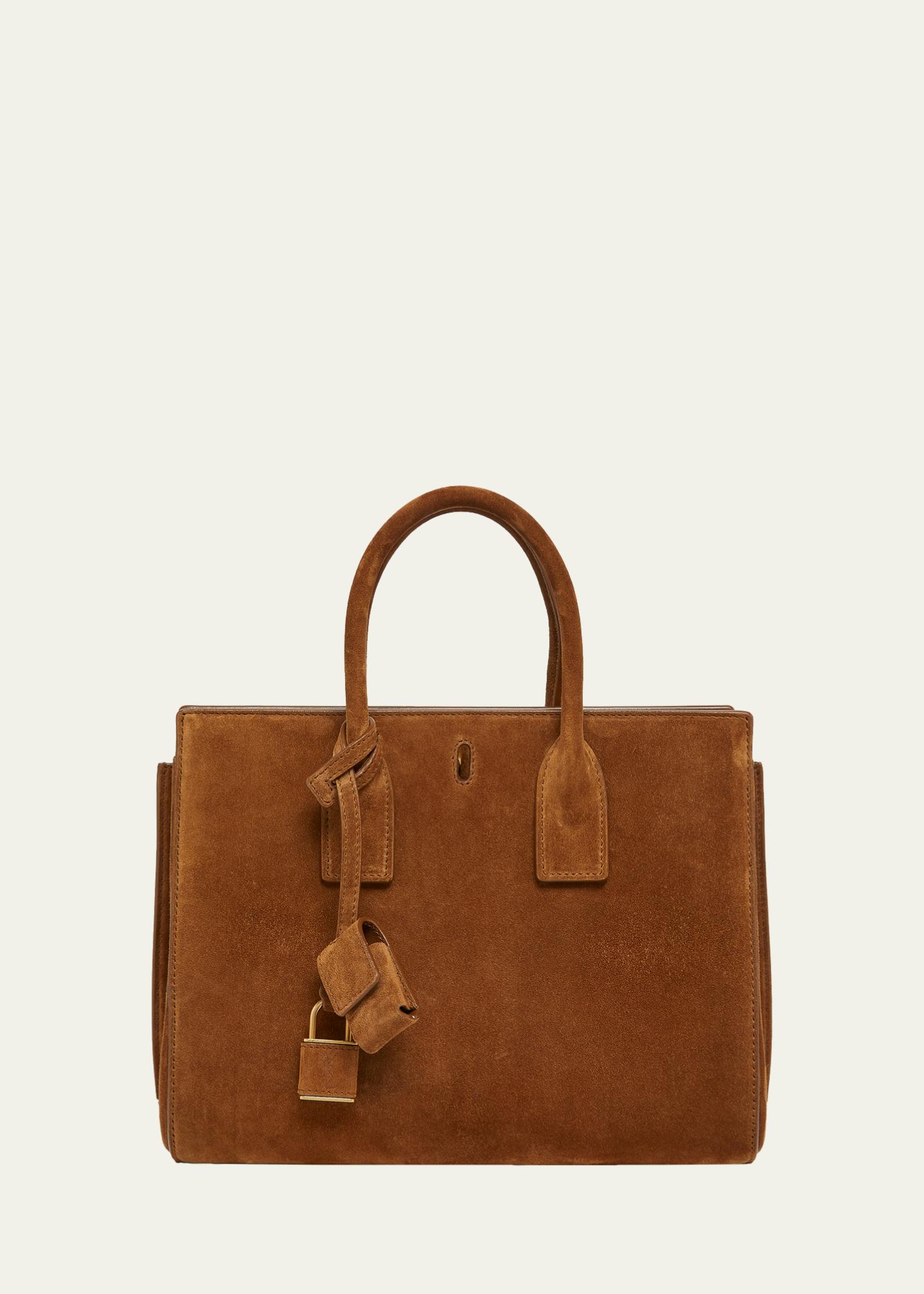 Saint Laurent Sac de Jour Small Suede Top-Handle Bag - Bergdorf 