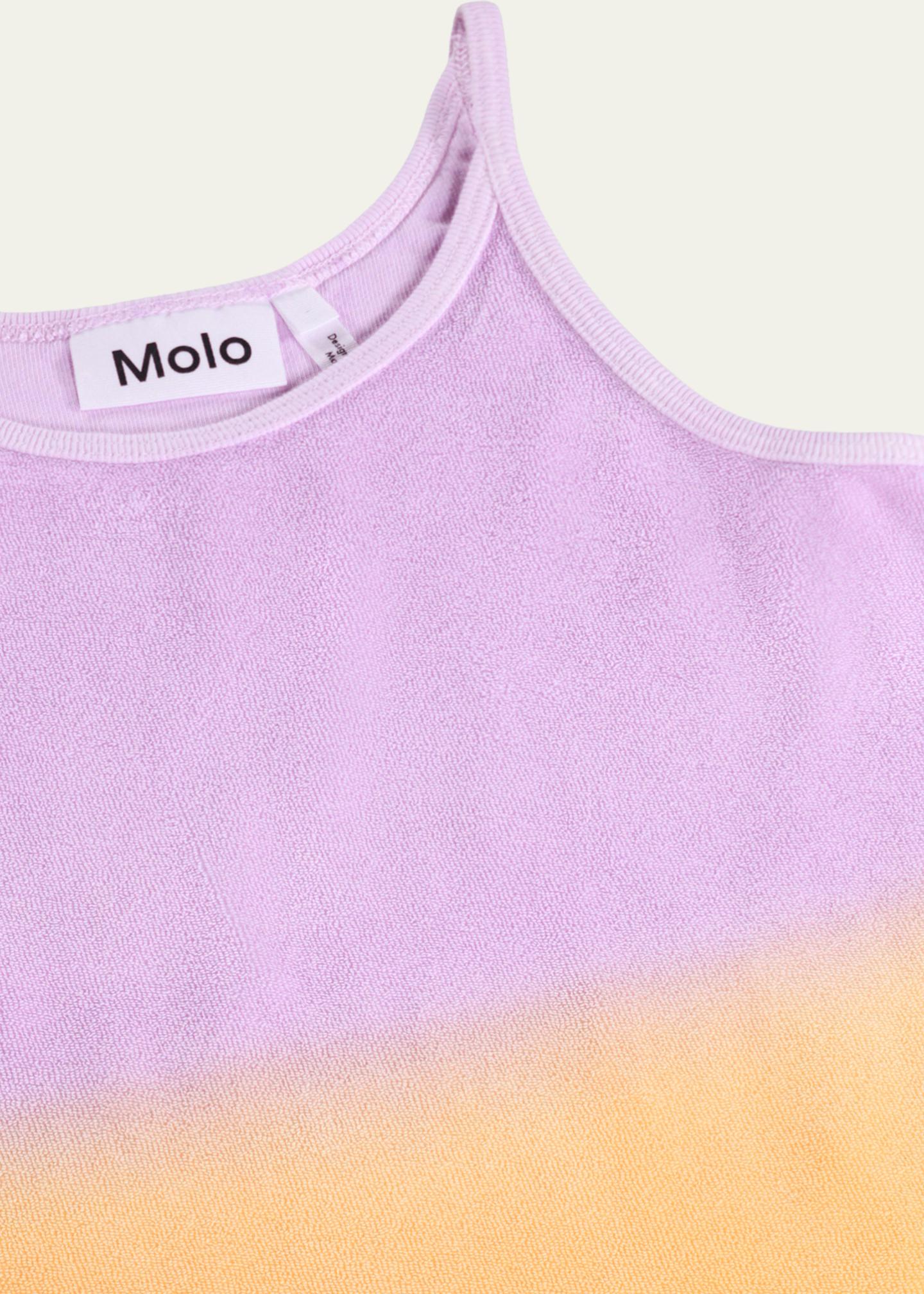 Molo Girl's Rizi Gradient Organic Cotton Tank Top, Size 8-12 - Bergdorf ...