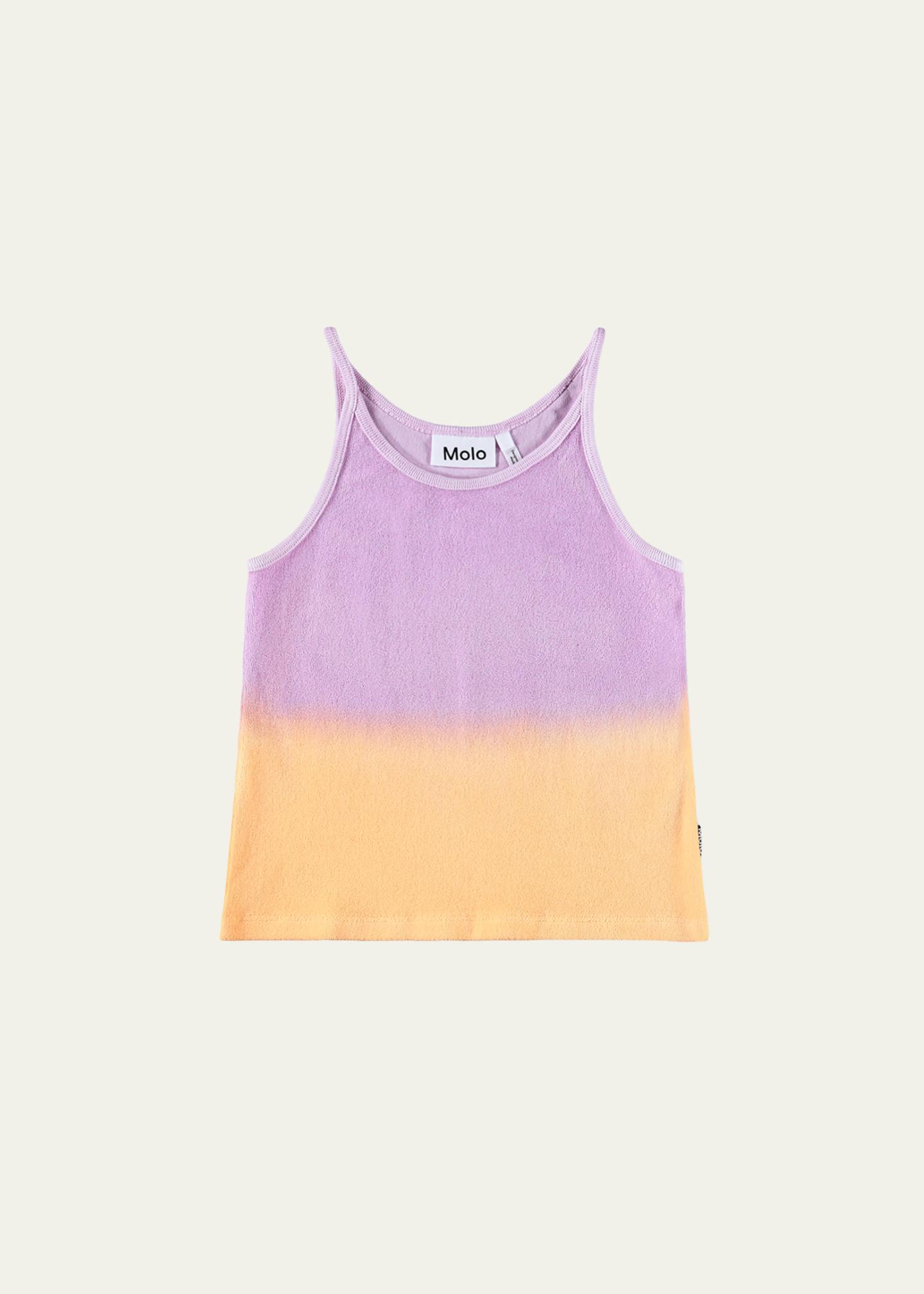 Molo Girl's Rizi Gradient Organic Cotton Tank Top, Size 8-12 - Bergdorf ...