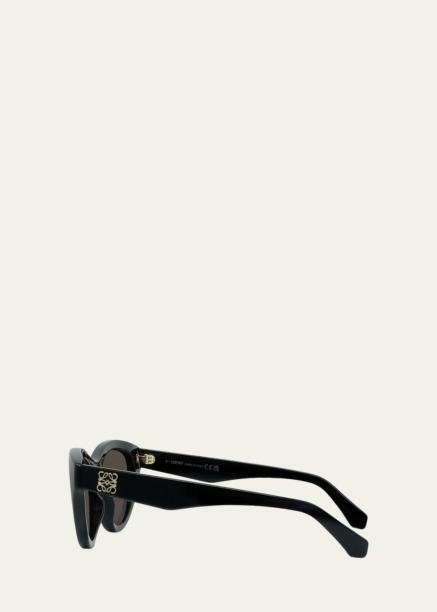 LOEWE Mini Anagram 53mm Cat-Eye Sunglasses - Bergdorf Goodman