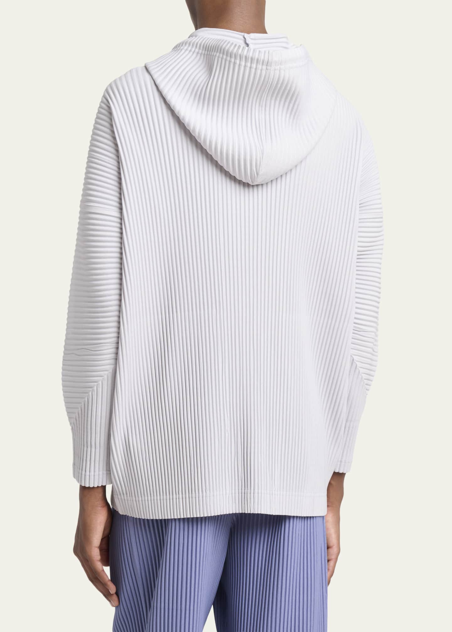 Homme Plisse Issey Miyake Men's Monthly Colors Pleated Snap-Front