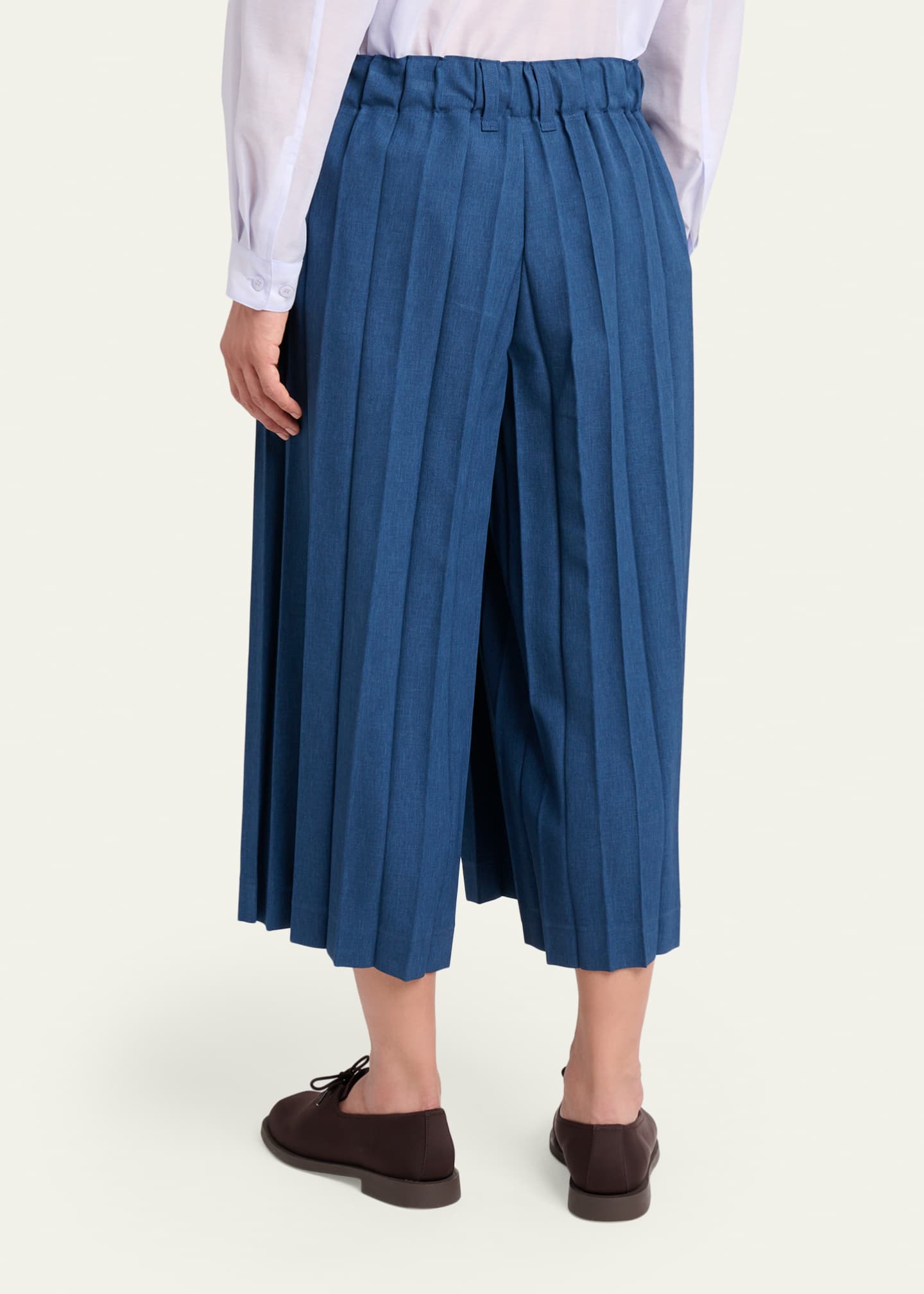 Homme Plisse Issey Miyake Men's Edge Ensemble Pleated Trousers