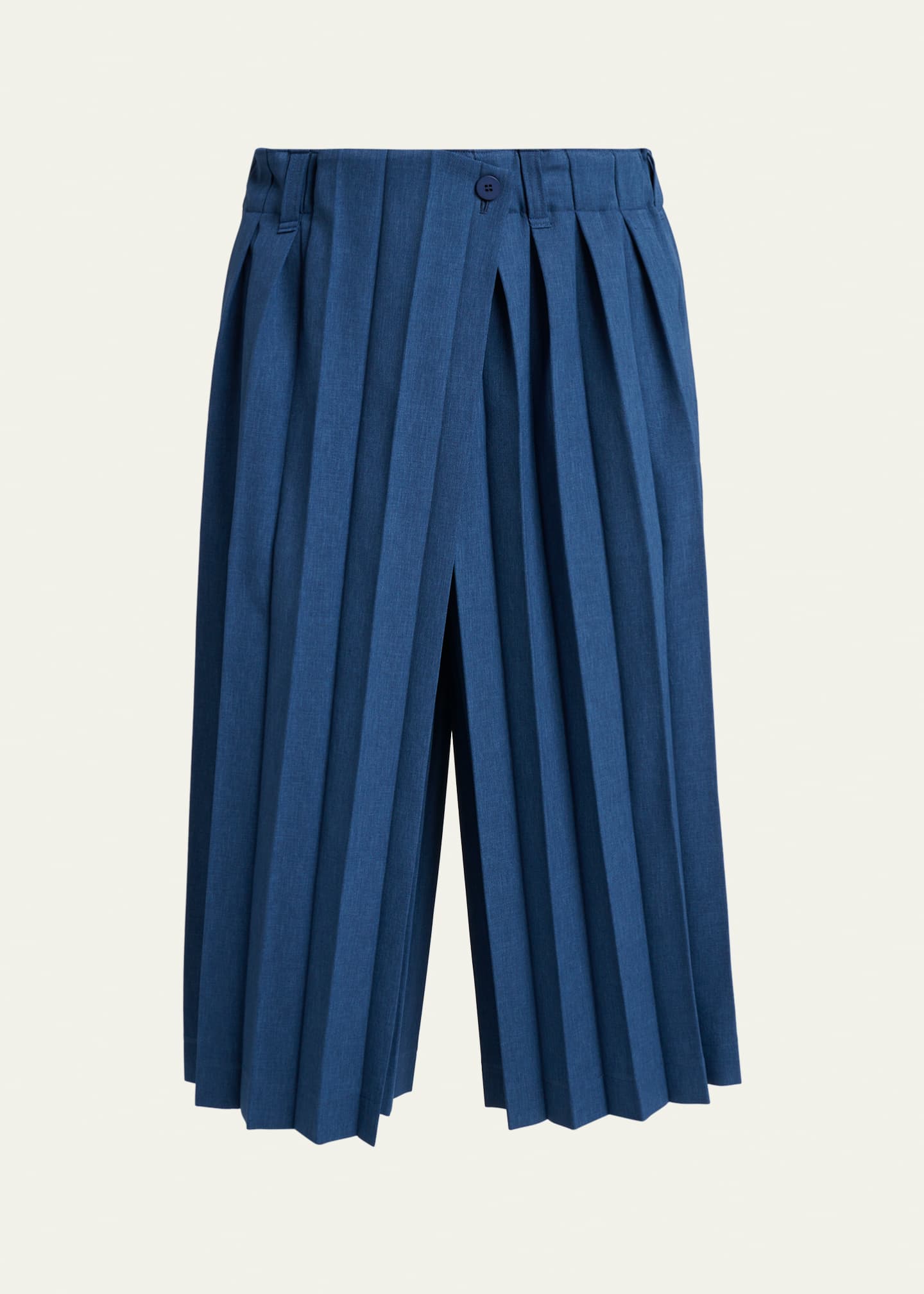 Homme Plisse Issey Miyake Men's Edge Ensemble Pleated Trousers