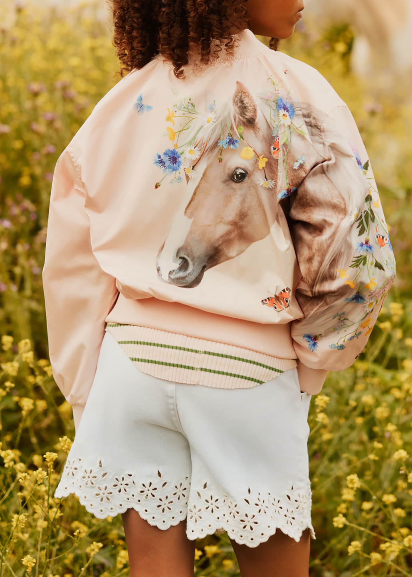 Molo Girl's Haliva Bomber Jacket, Size 8-14 - Bergdorf Goodman
