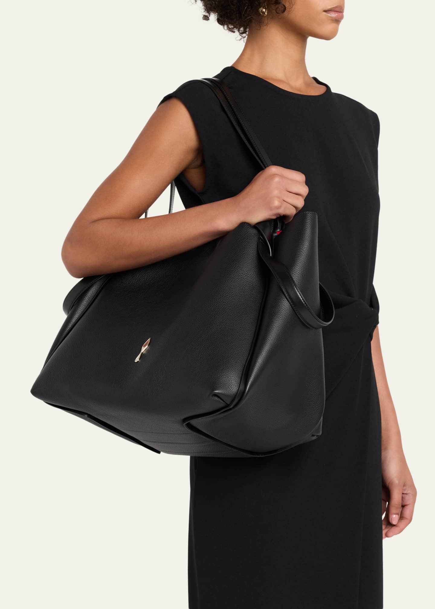 Christian Louboutin Bettina Large Leather Tote Bag - Bergdorf Goodman