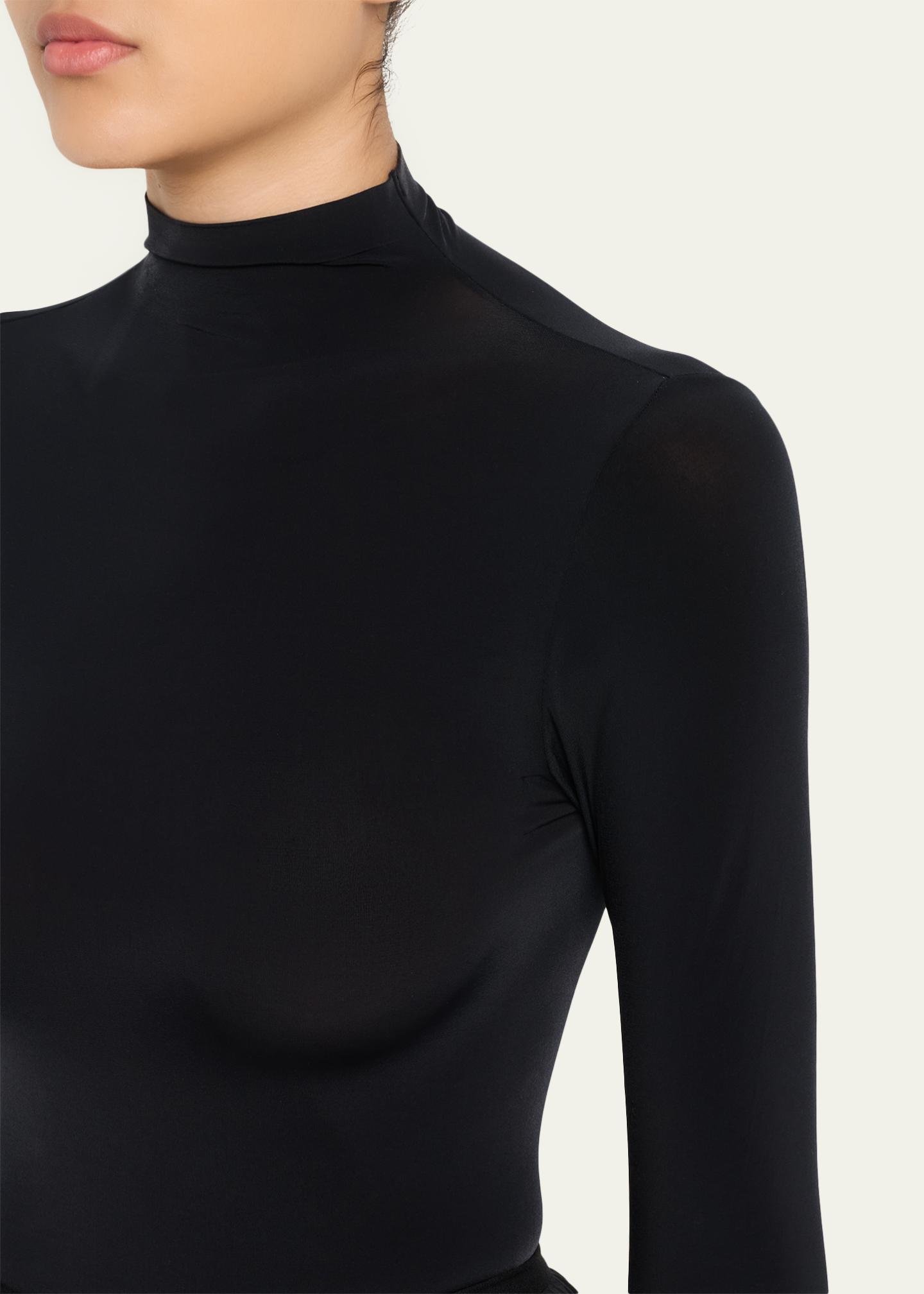 Wolford Buenos Aires Mock-Neck String Bodysuit - Bergdorf Goodman