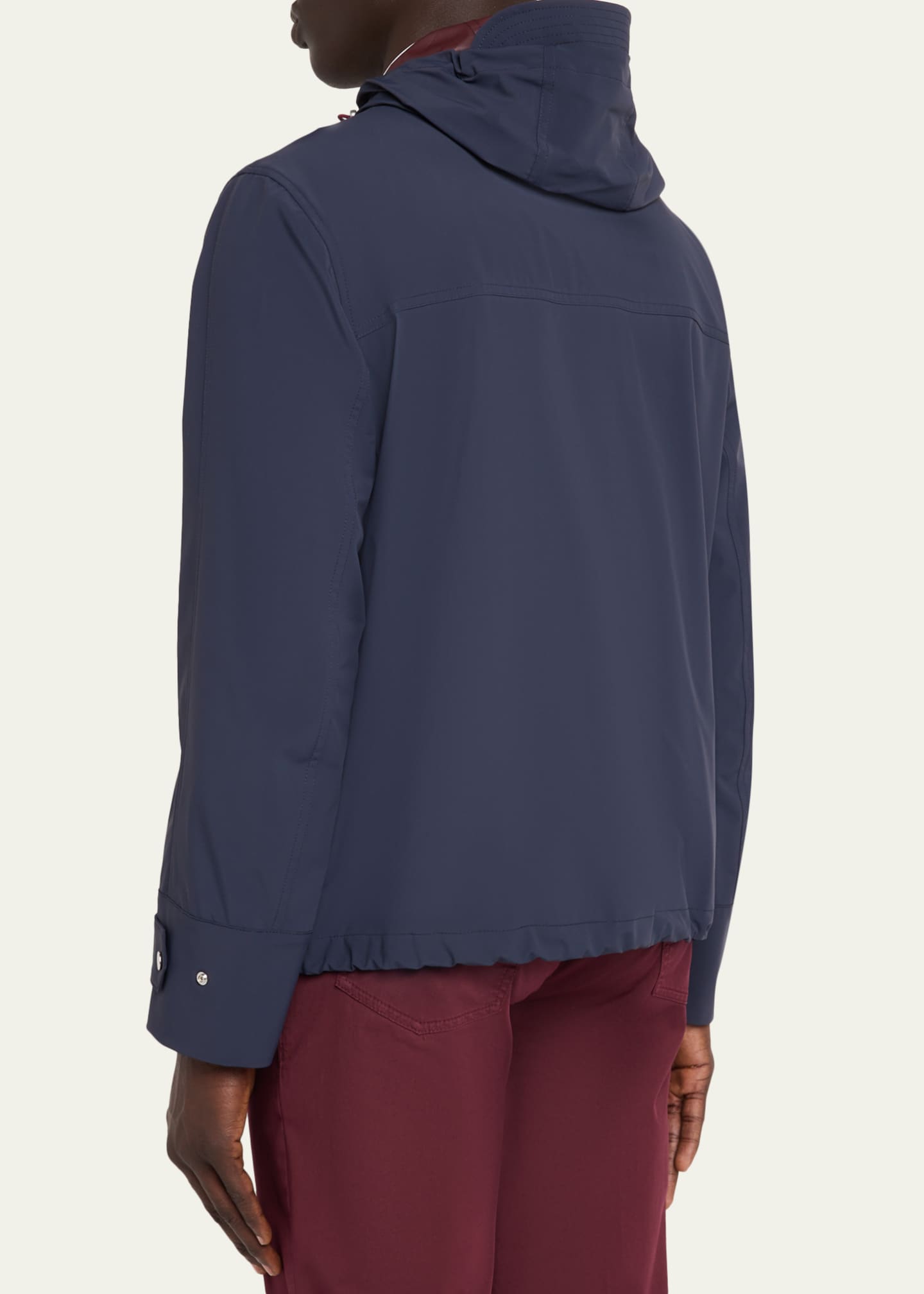 Brunello Cucinelli Men's Hooded Water-Resistant Jacket - Bergdorf