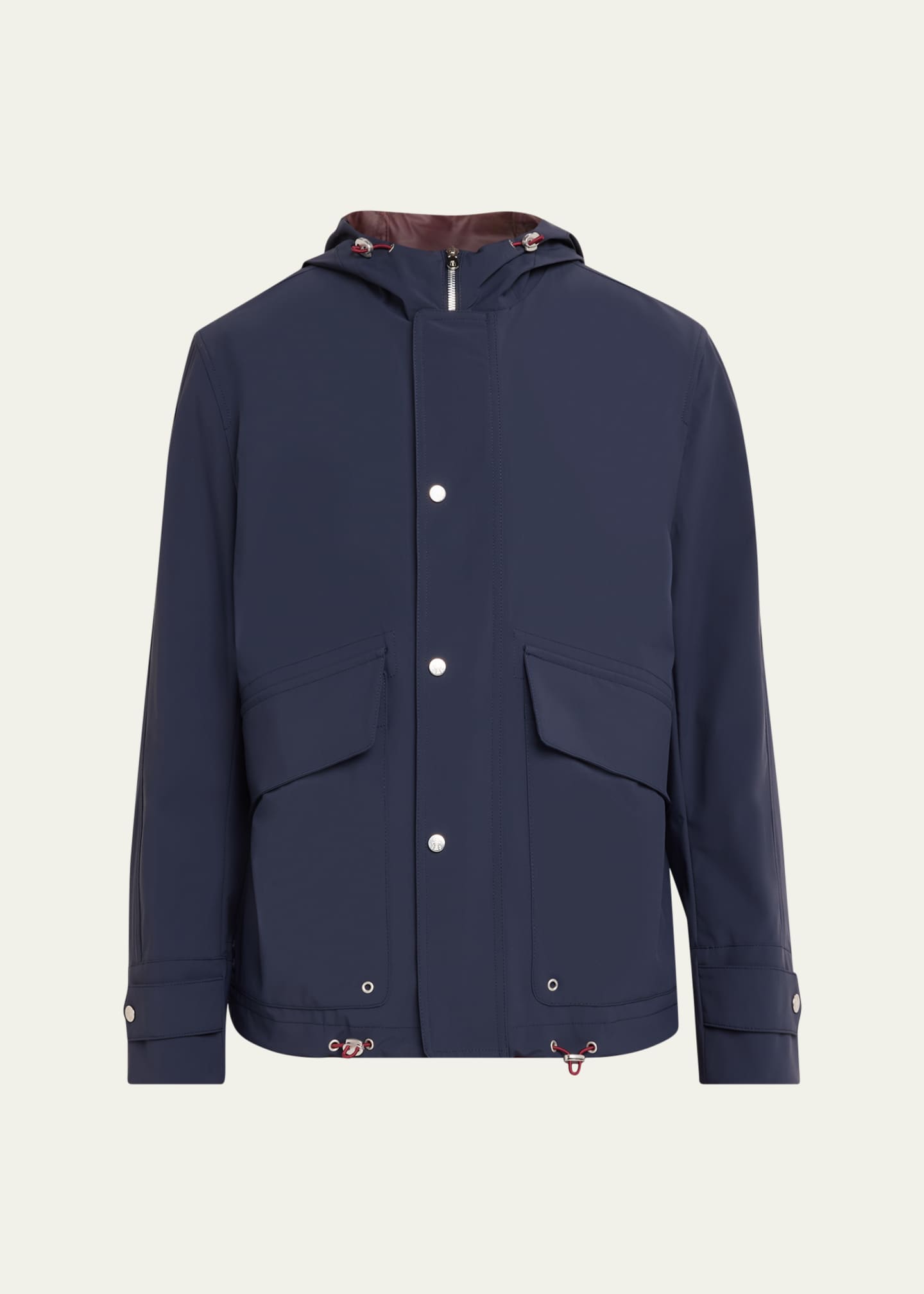 Brunello Cucinelli Men's Hooded Water-Resistant Jacket - Bergdorf