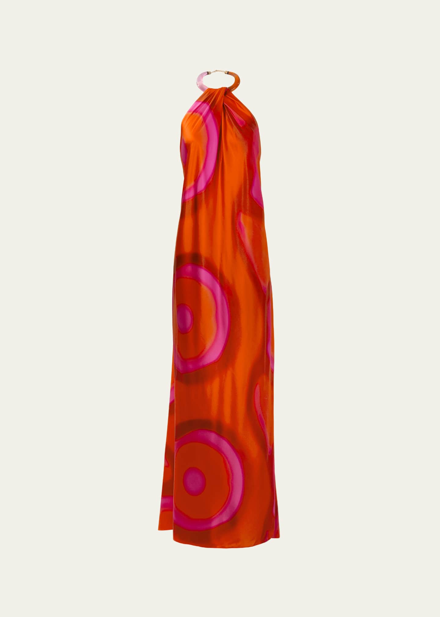 halter neck fishtail maxi dress Fiesta Halter Maxi Dress