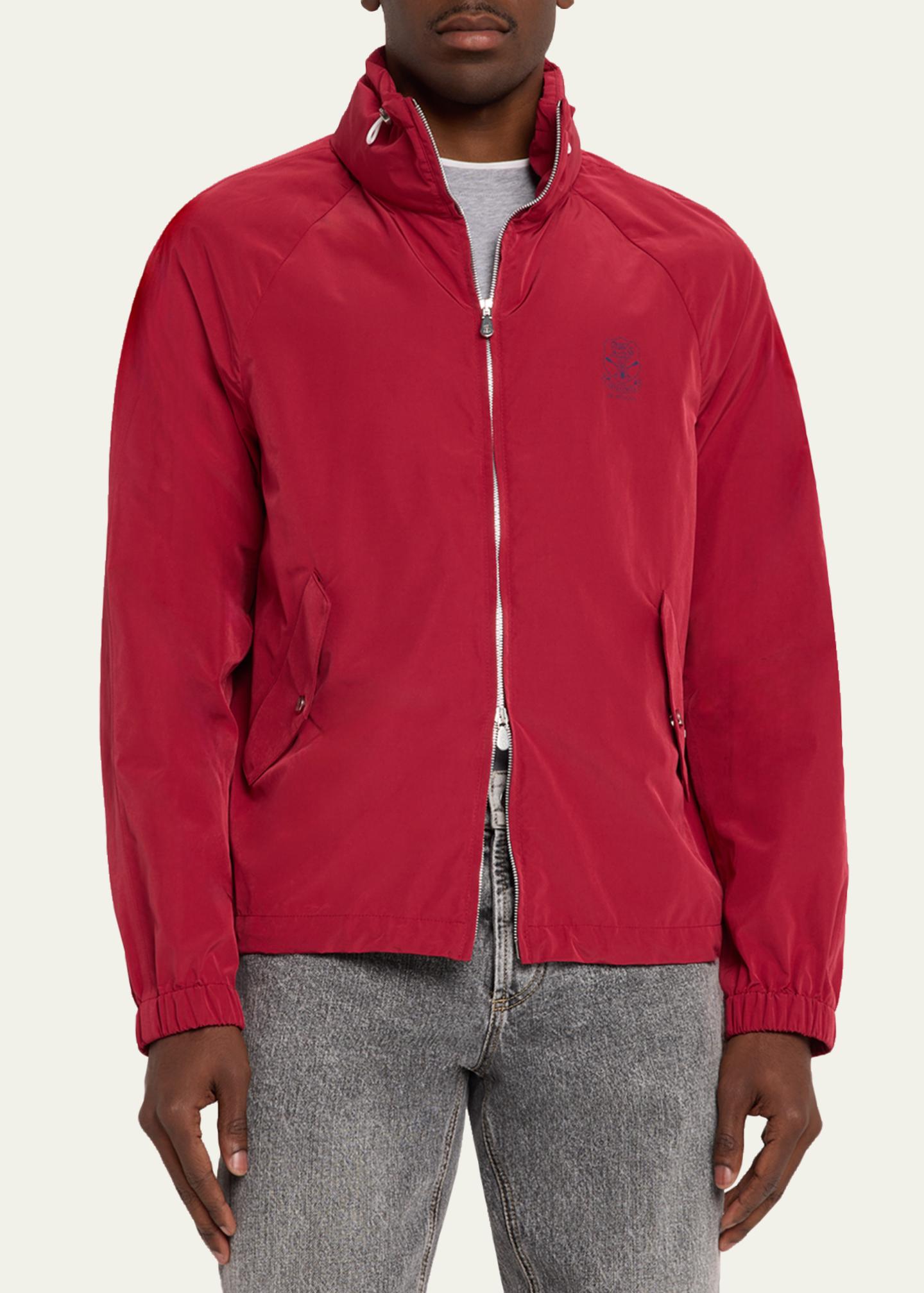Brunello Cucinelli Men's Water-Resistant Full-Zip Jacket