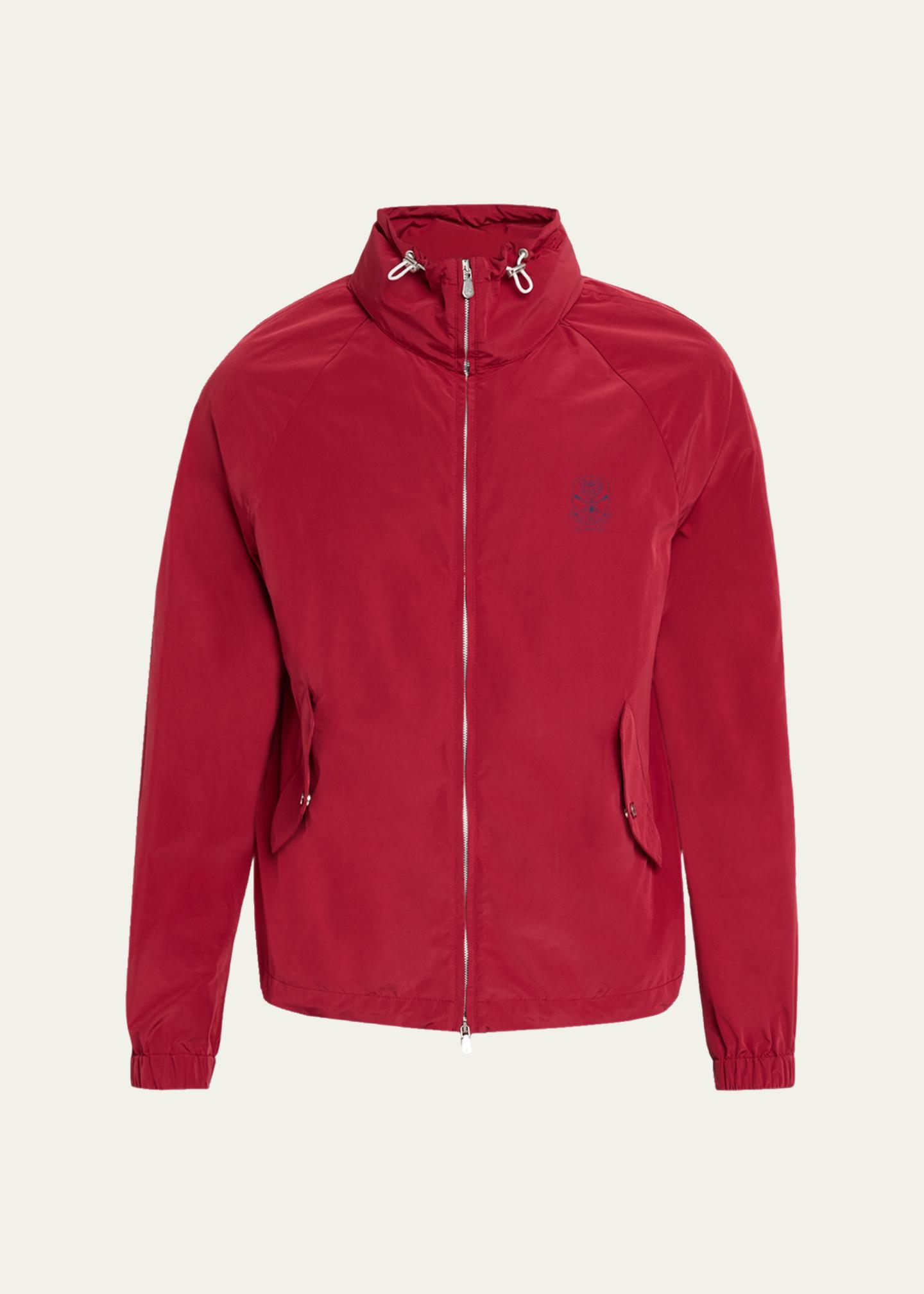 Brunello Cucinelli Men's Water-Resistant Full-Zip Jacket