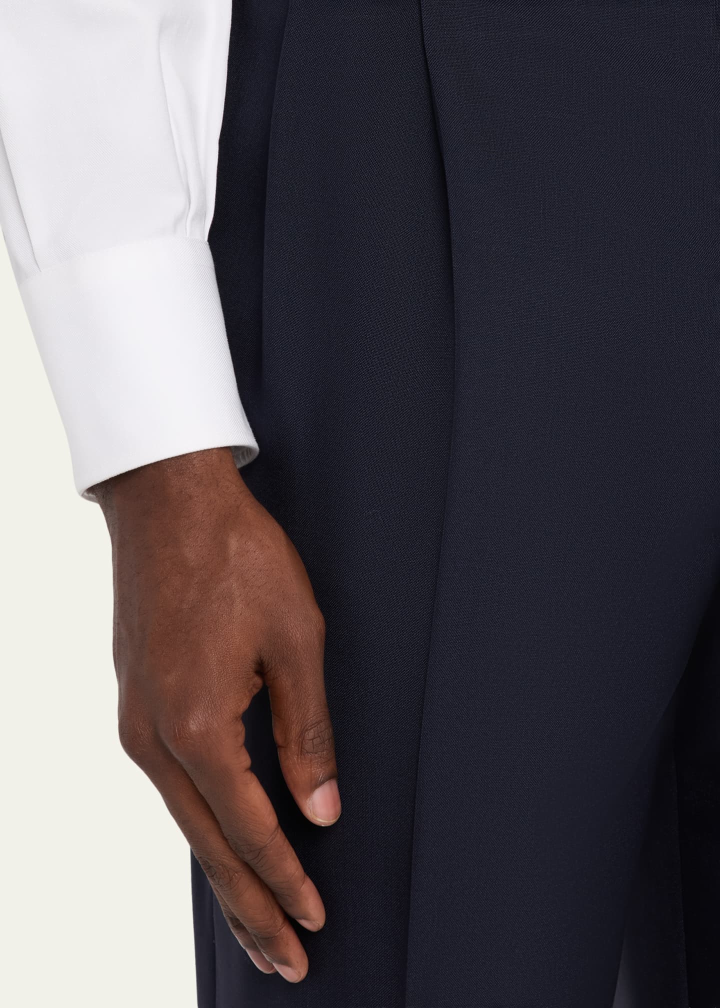 Brunello Cucinelli Men's Virgin Wool Trousers - Bergdorf Goodman