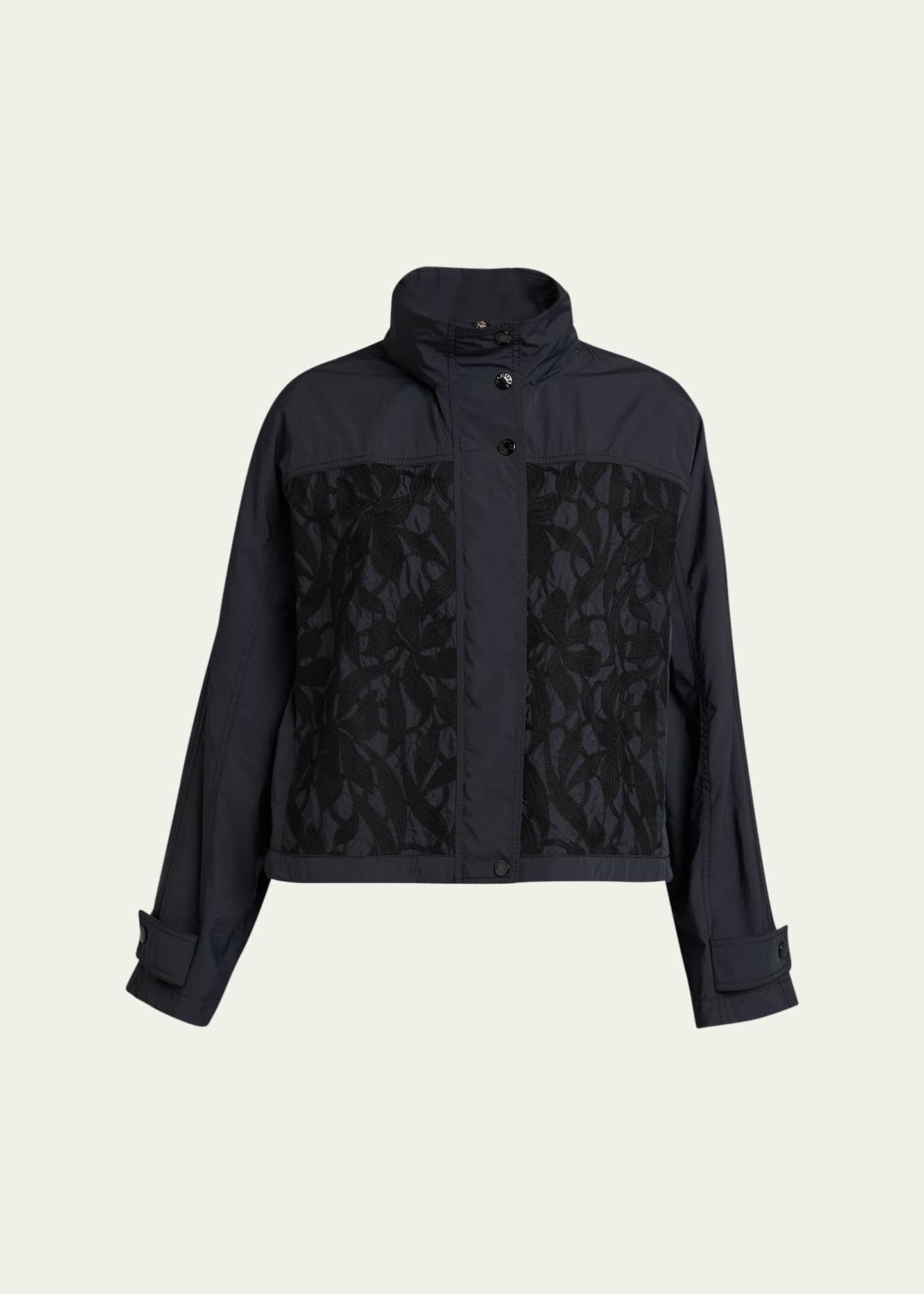 Moncler Epimedium Embroidered Jacket - Bergdorf Goodman
