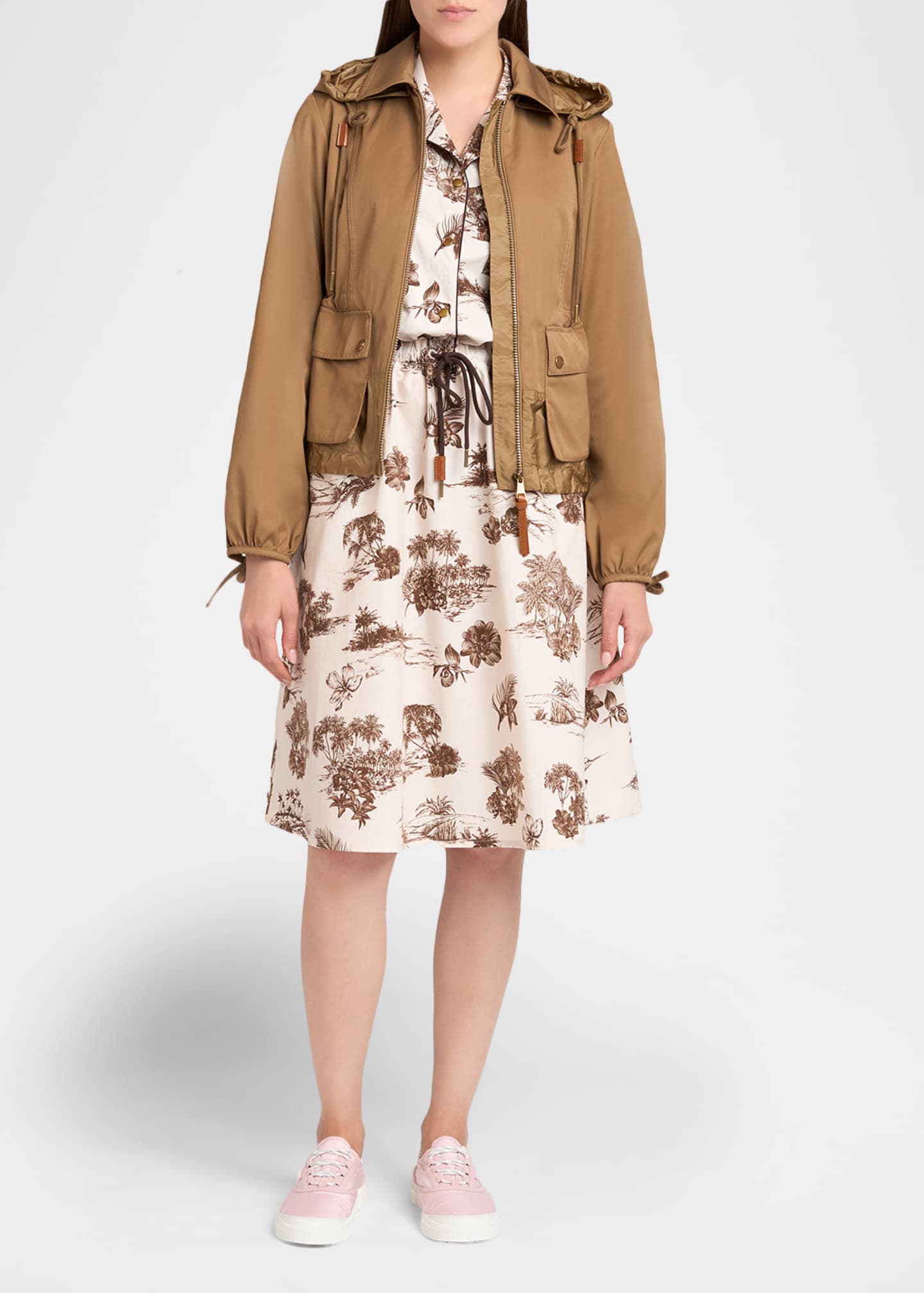 Moncler Adenium Jacket with Detachable Hood - Bergdorf Goodman