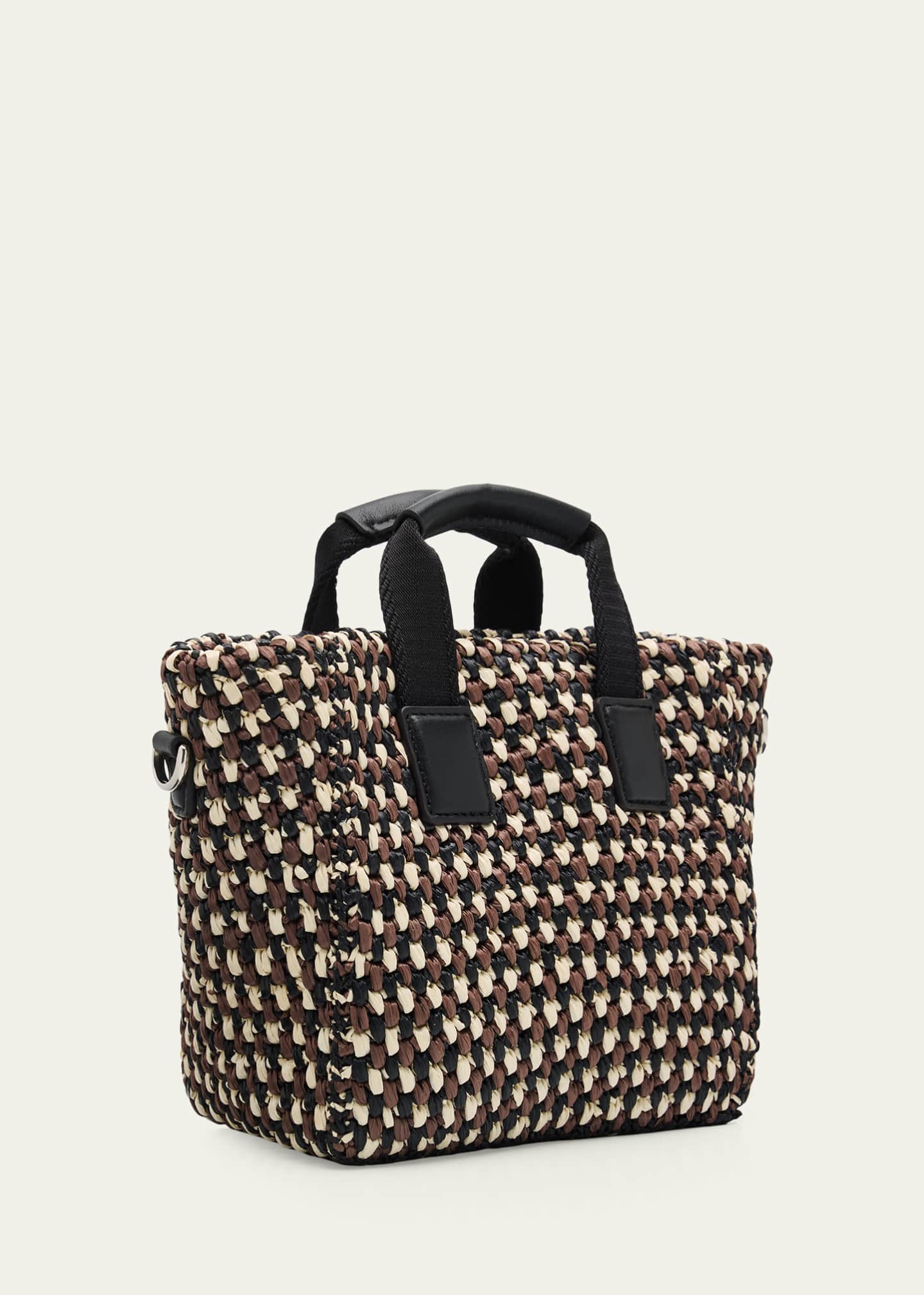 Moncler Caradoc Micro Raffia Crochet Tote Bag - Bergdorf Goodman