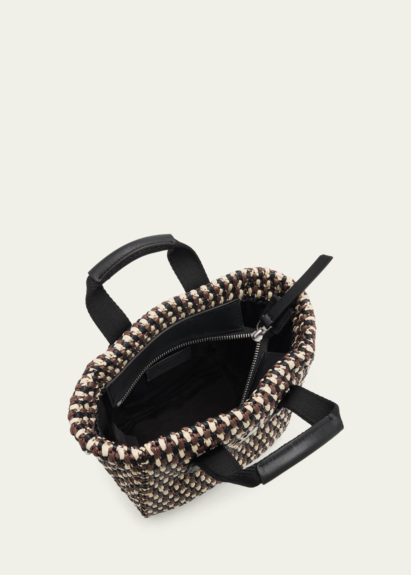 Moncler Caradoc Micro Raffia Crochet Tote Bag - Bergdorf Goodman