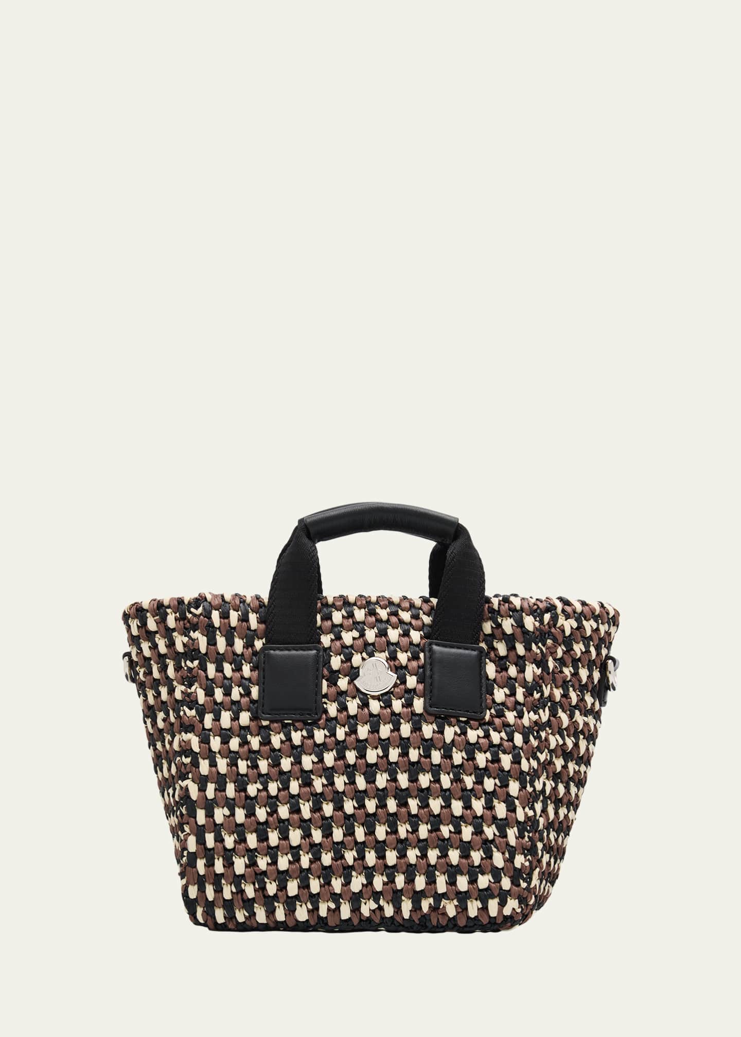 Moncler Caradoc Micro Raffia Crochet Tote Bag - Bergdorf Goodman