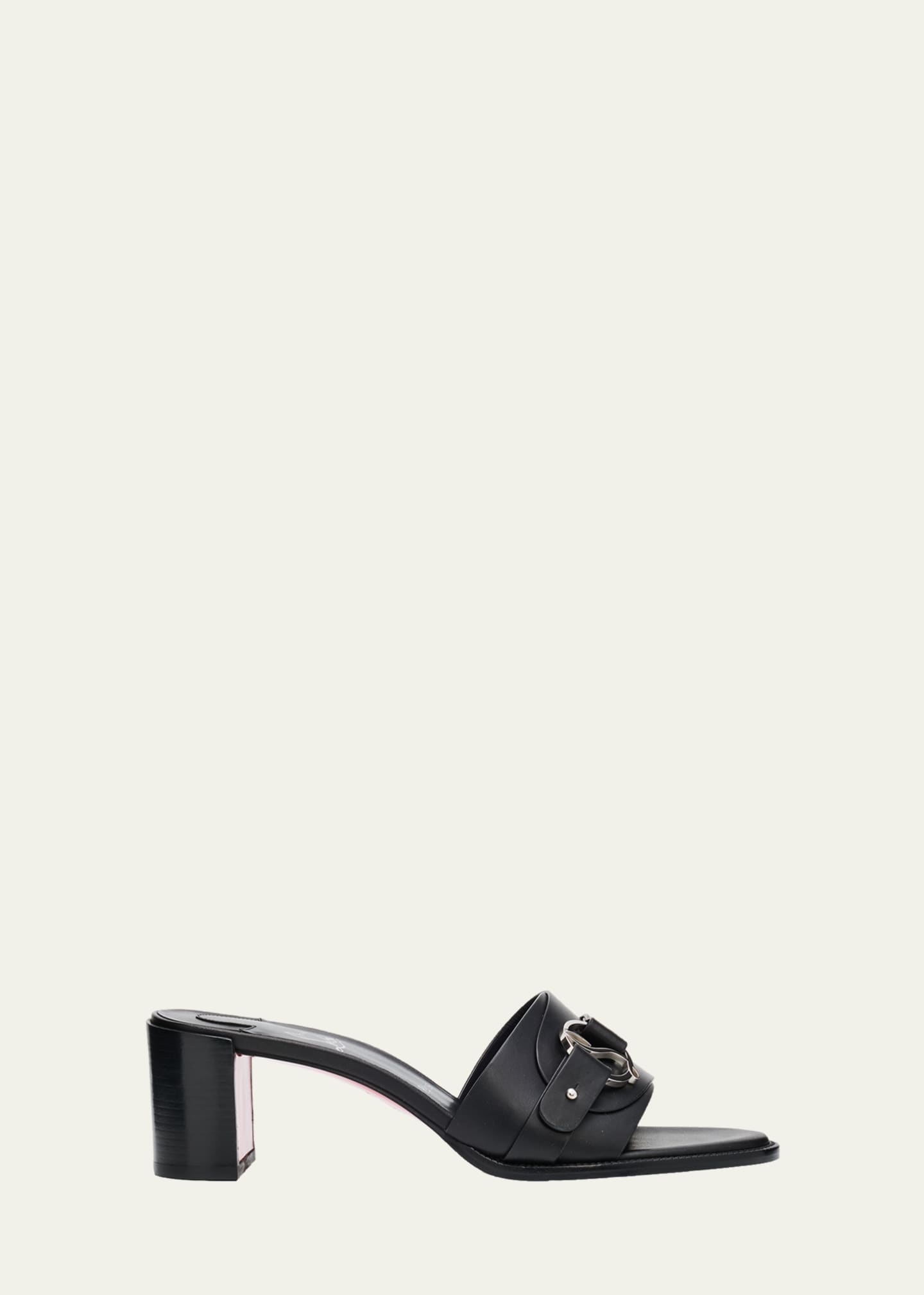 Christian Louboutin 55mm Her in Roma Leather Mules - Bergdorf Goodman