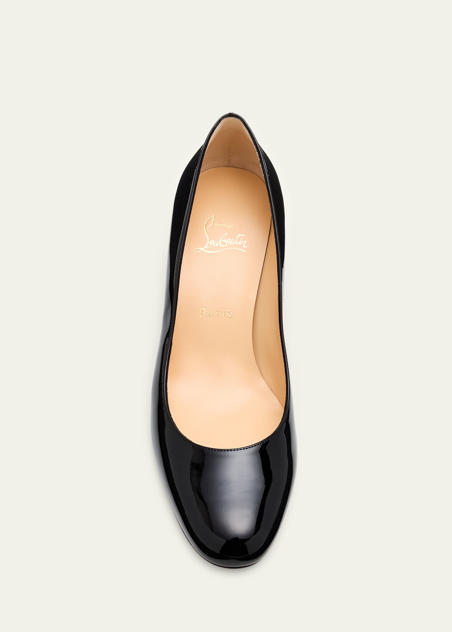 Christian Louboutin 55mm Miss Jane Patent Leather Pumps - Bergdorf