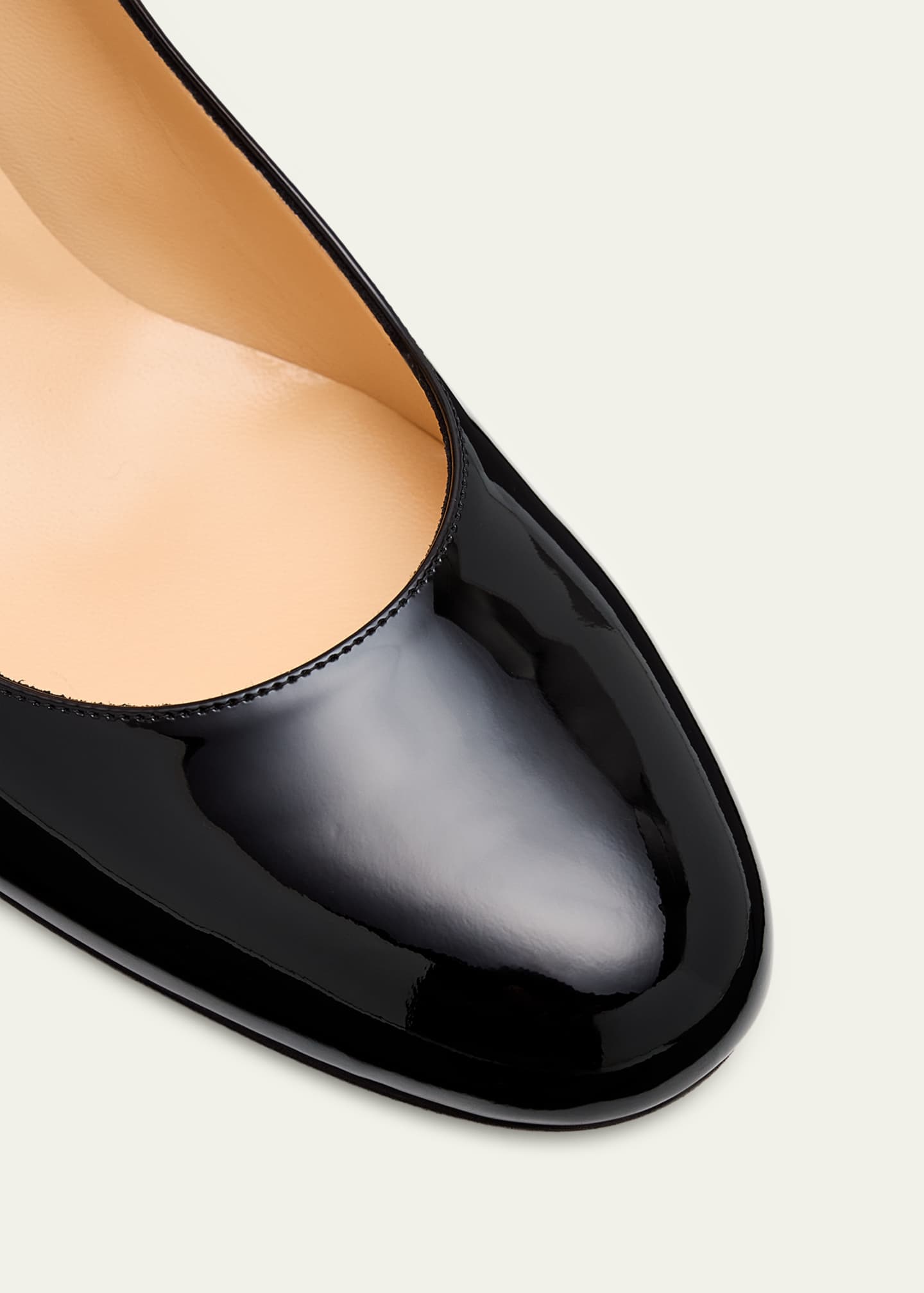 Christian Louboutin 55mm Miss Jane Patent Leather Pumps - Bergdorf