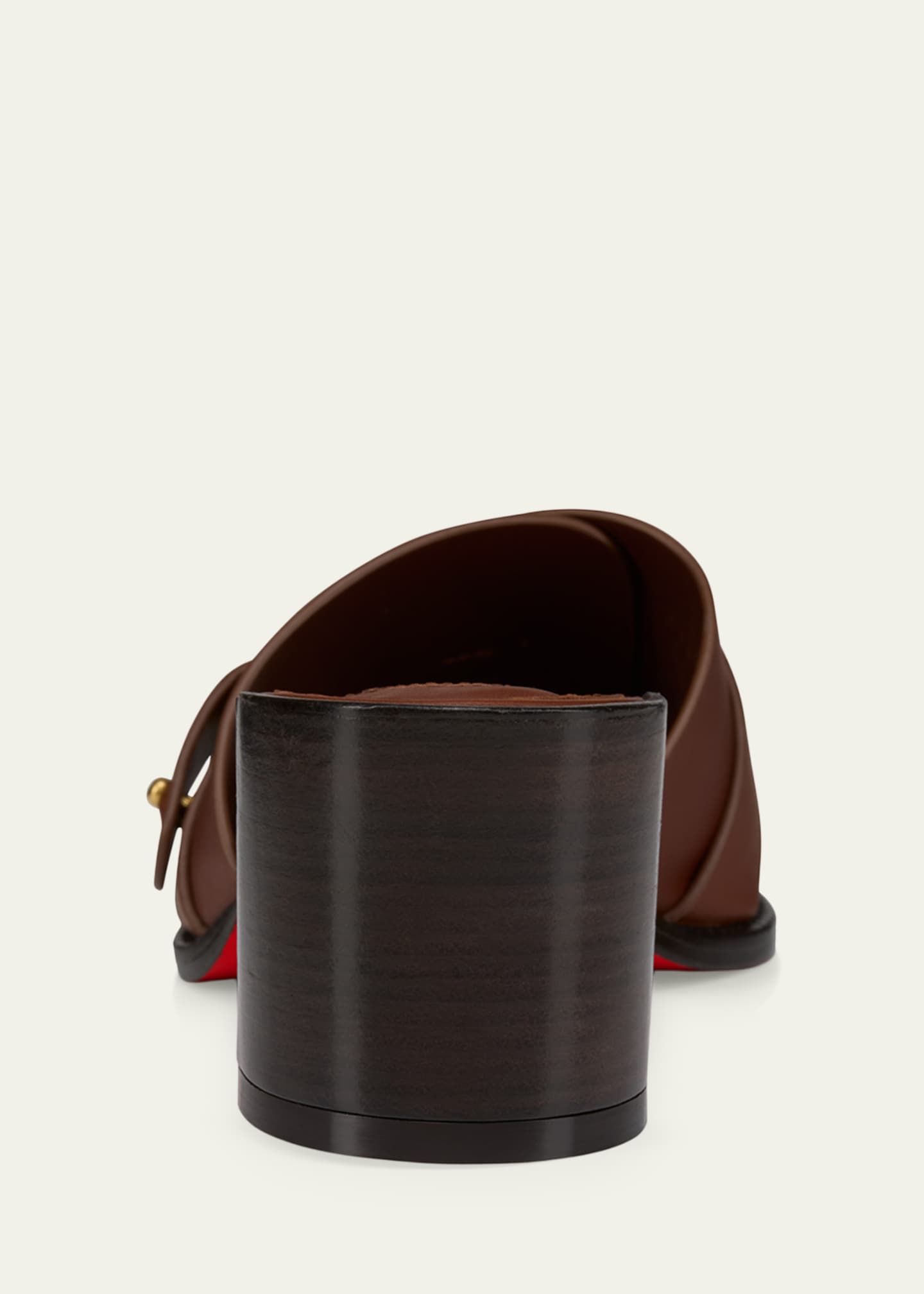 Christian Louboutin 55mm Her in Roma Leather Mules - Bergdorf Goodman