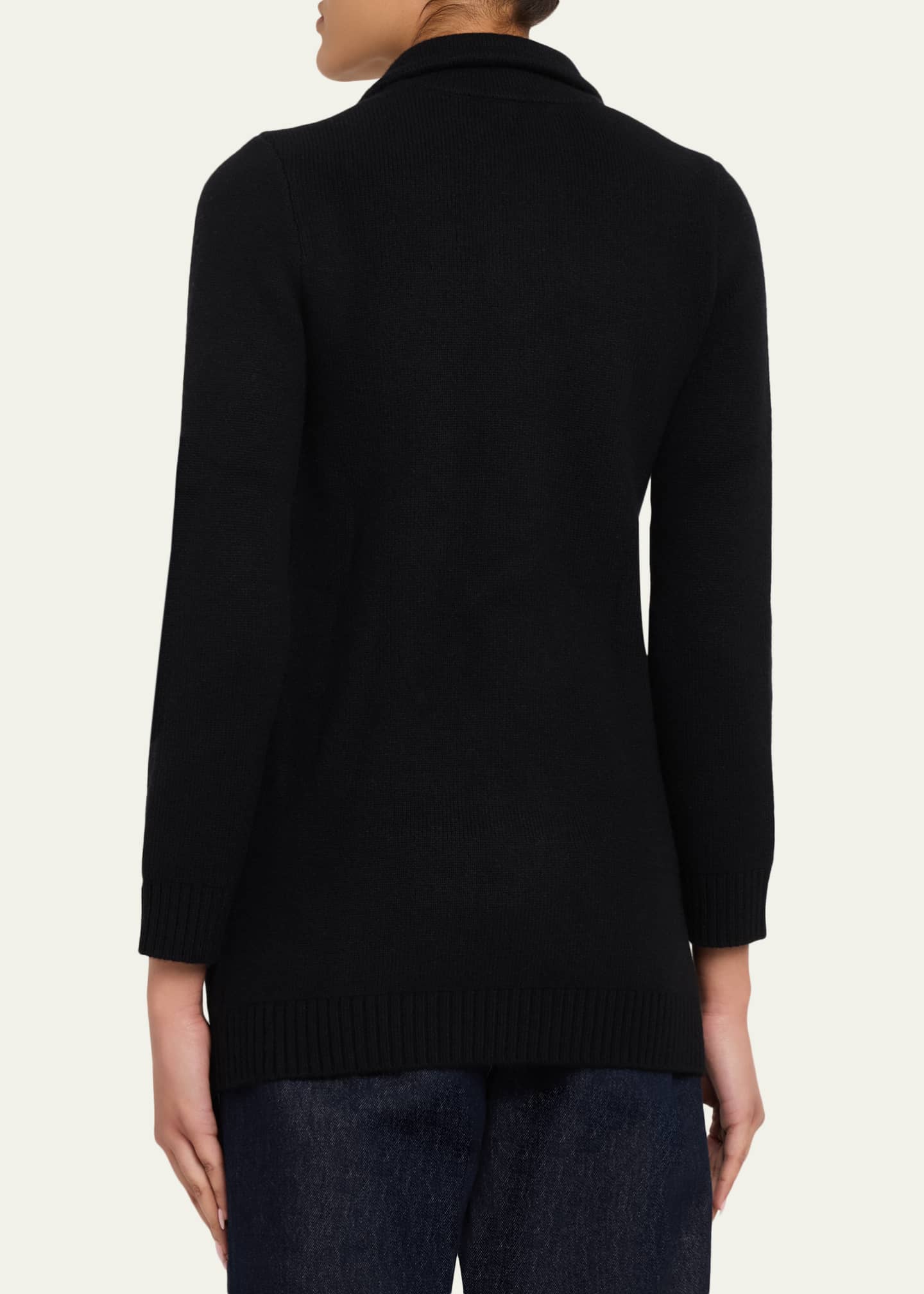 Lisa Yang Ulva Cashmere Collared Cardigan - Bergdorf Goodman