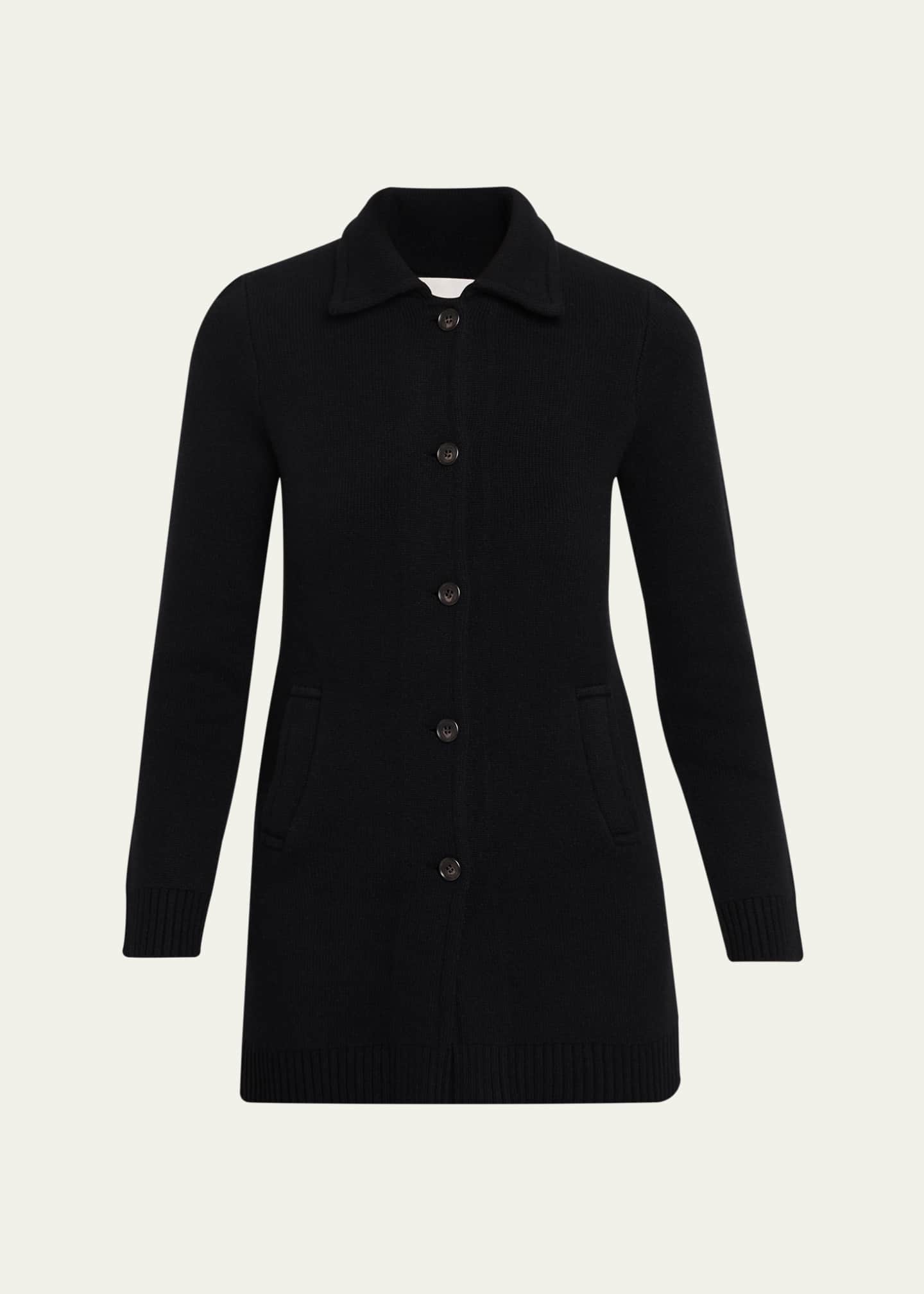Lisa Yang Ulva Cashmere Collared Cardigan - Bergdorf Goodman
