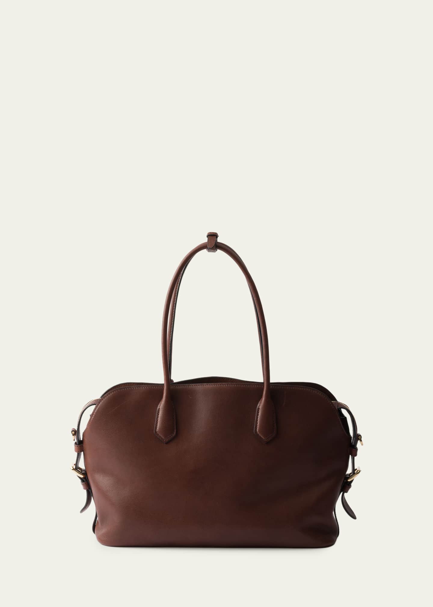 Prada Large Leather Tote Bag - Bergdorf Goodman