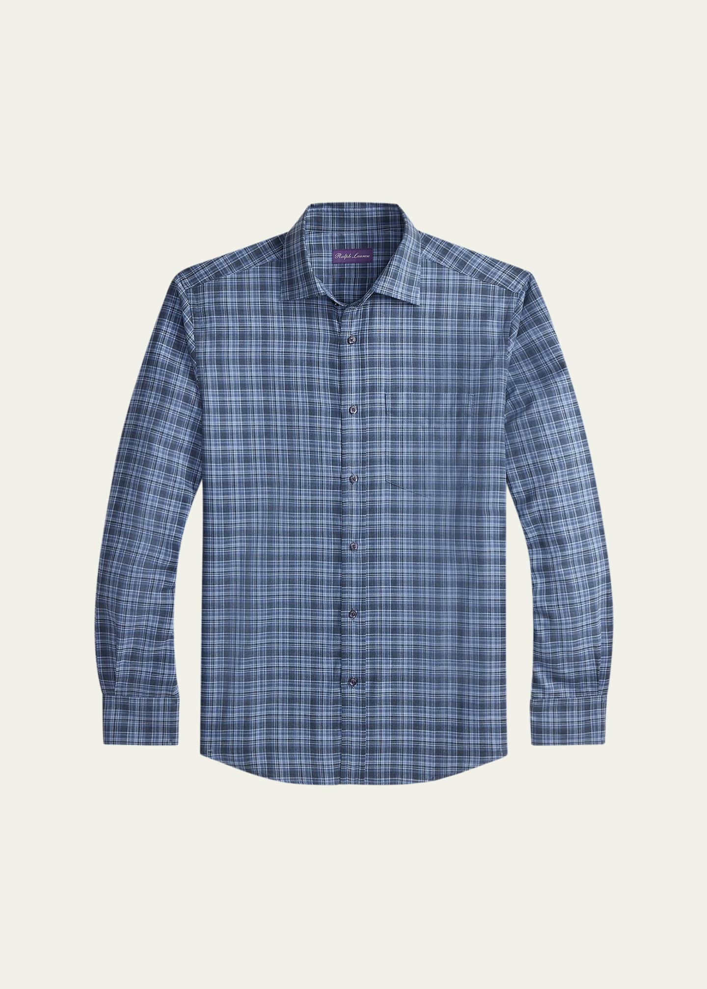 ralph lauren plaid dress shirt Polo Ralph Lauren Plaid Button Down Shirt Red Tartan Classic Fit Cotton  Mens S