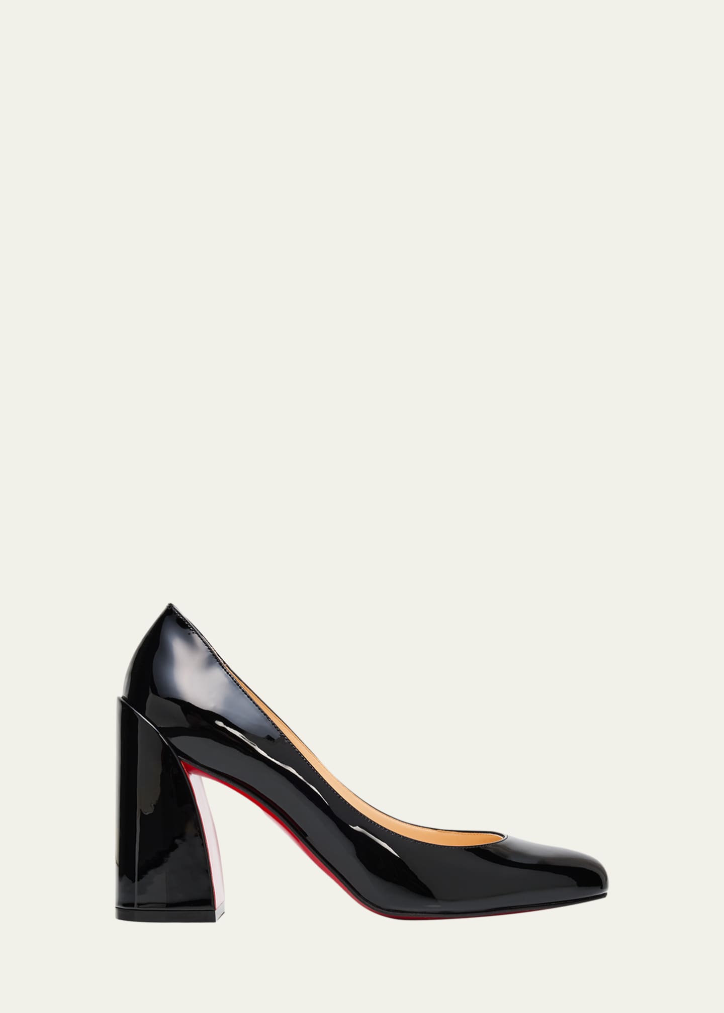 Christian Louboutin 85mm Miss Jane Patent Leather Pumps - Bergdorf
